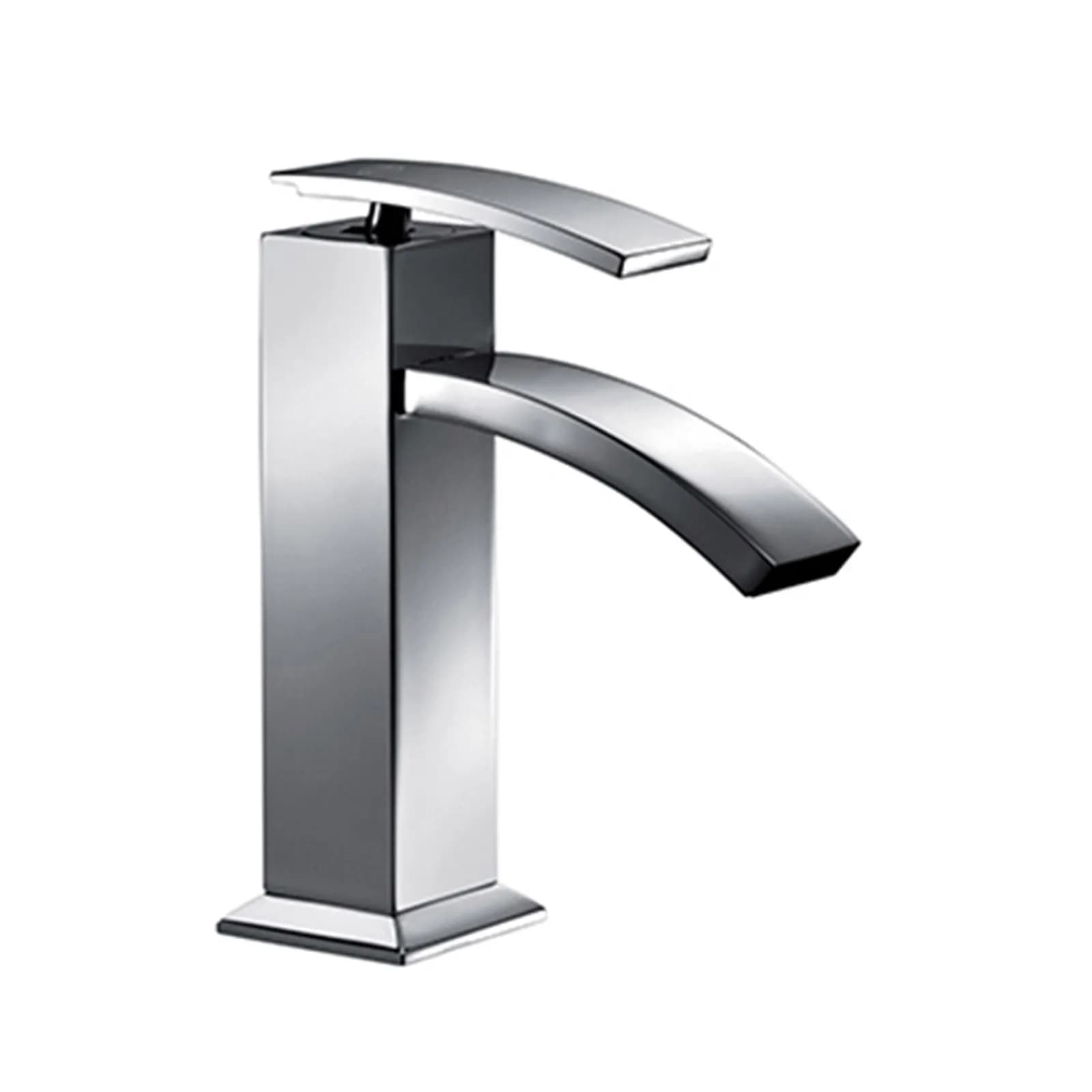 Miscelatori lavabo alto e bidet coppia Glint di Jacuzzi - Rubinetteria in ottone cromato