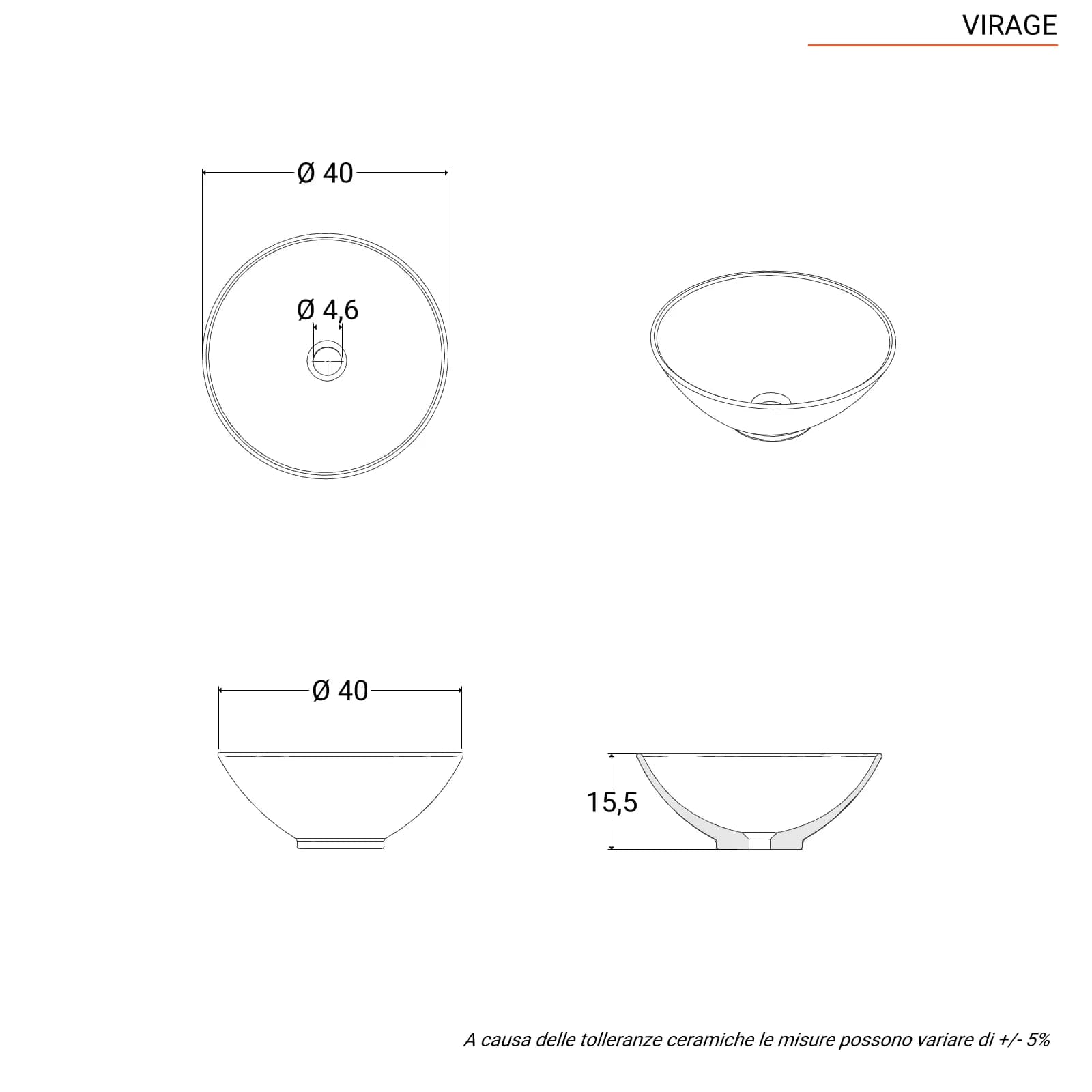 Mobile bagno 40x78 h cm in legno di acacia con barra portasalviette lavabo - Delphi
