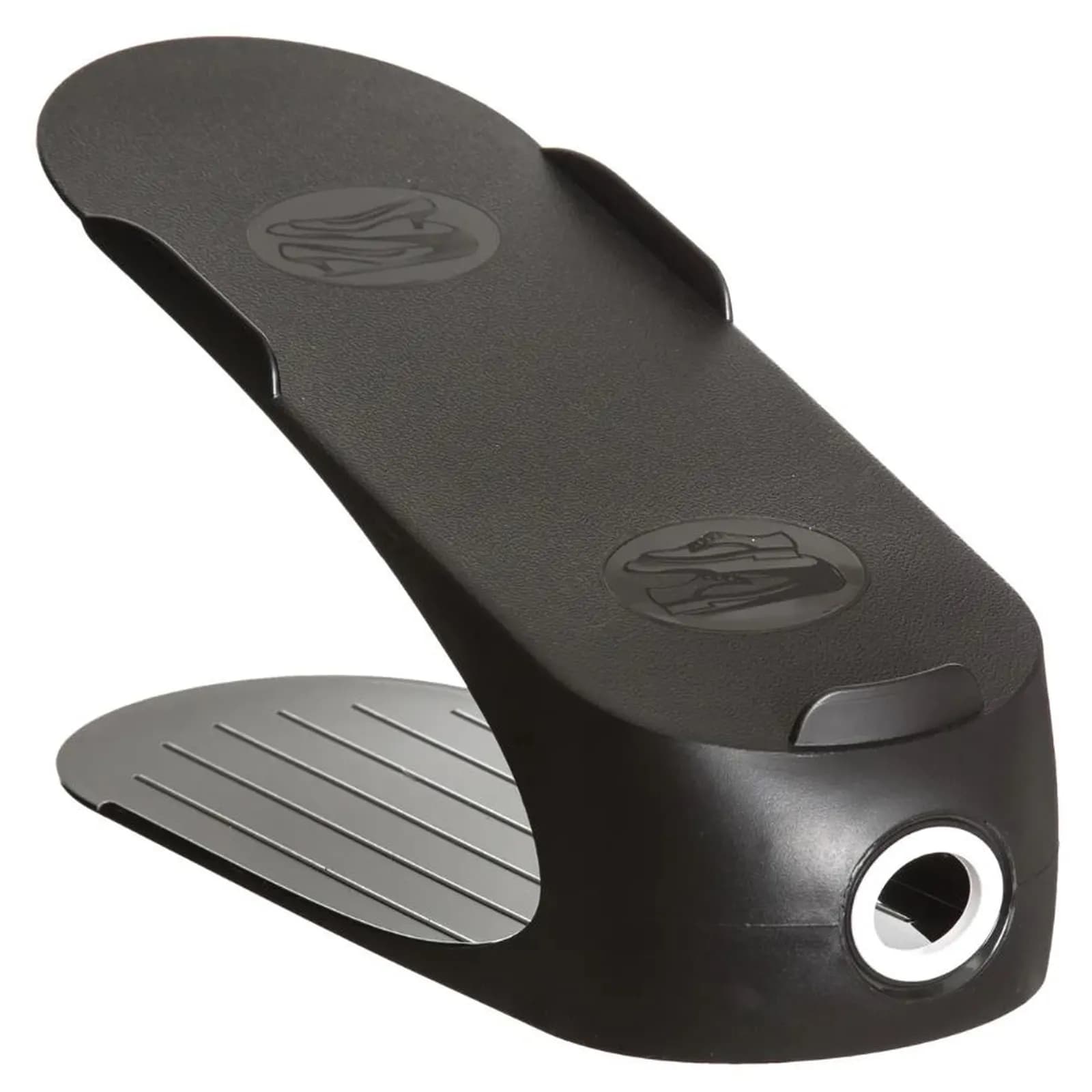 Organizer per scarpe in polipropilene nero