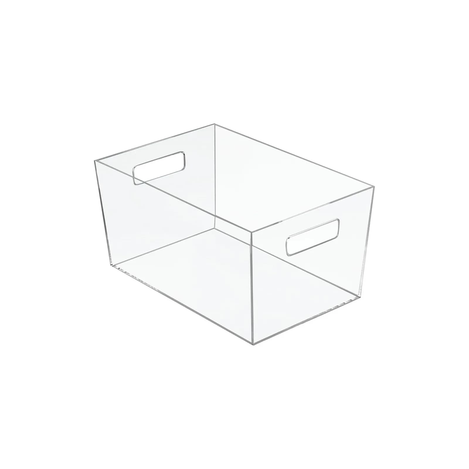 Organizer portaoggetti multiuso 15x31 cm trasparente