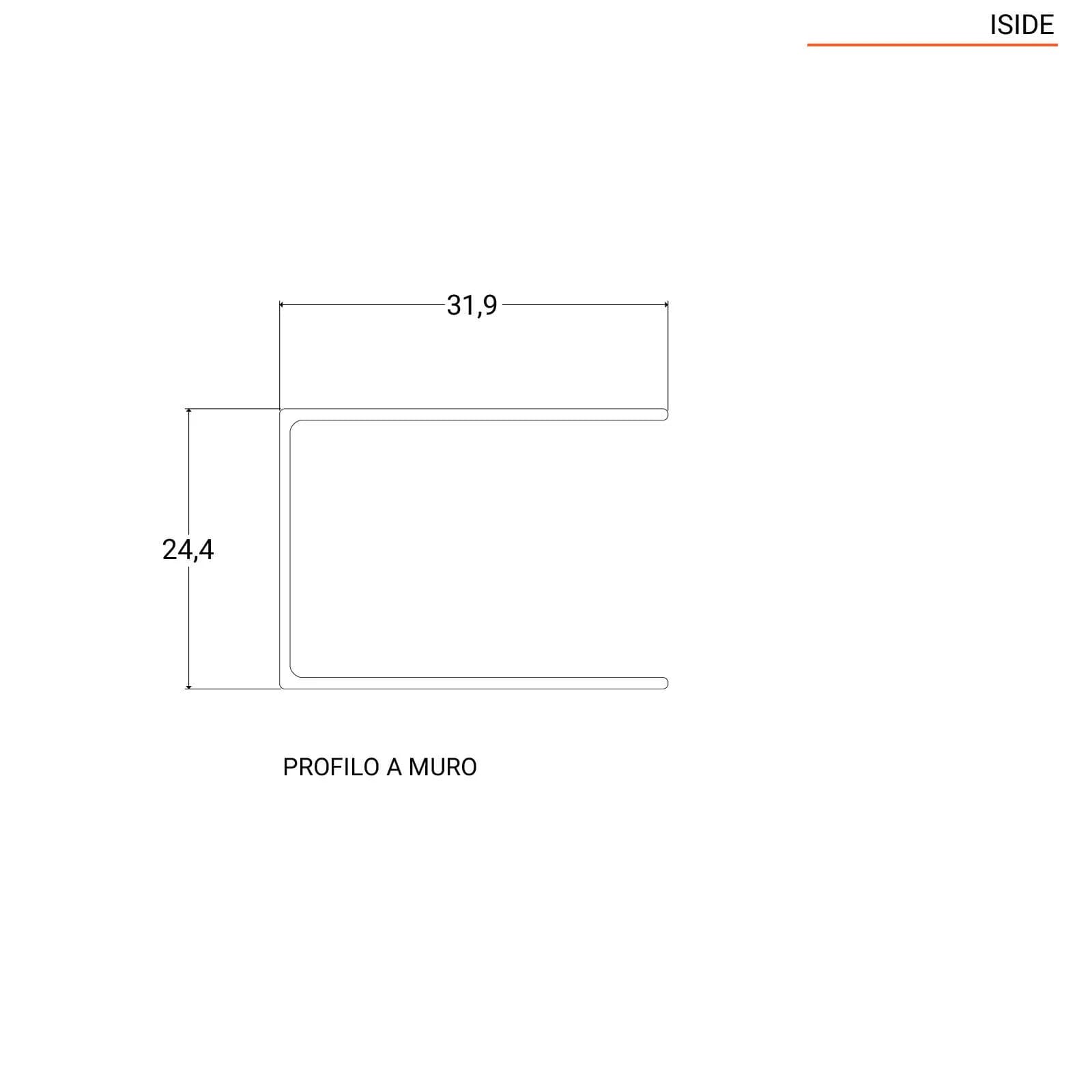 Parete sopravasca girevole 70 cm vetro temperato trasparente anticalcare profilo cromo - Iside