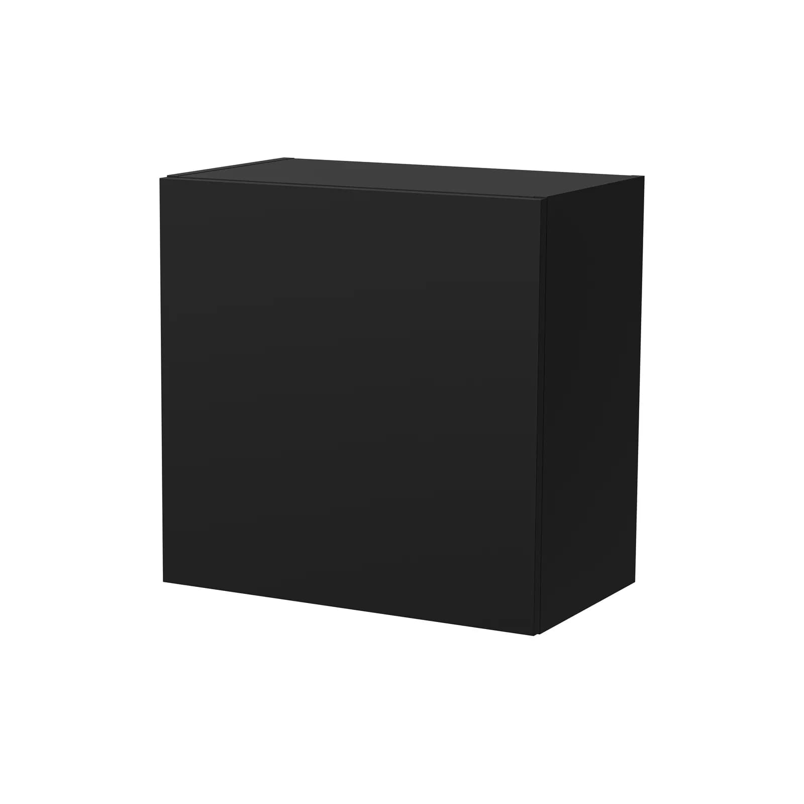 Pensile 50x50h cm nero opaco con 1 anta - Ingrid