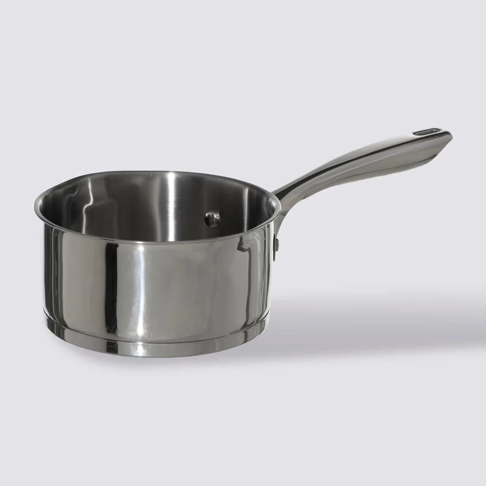 Pentola 16x9h cm in acciaio inox cromo - Veralux