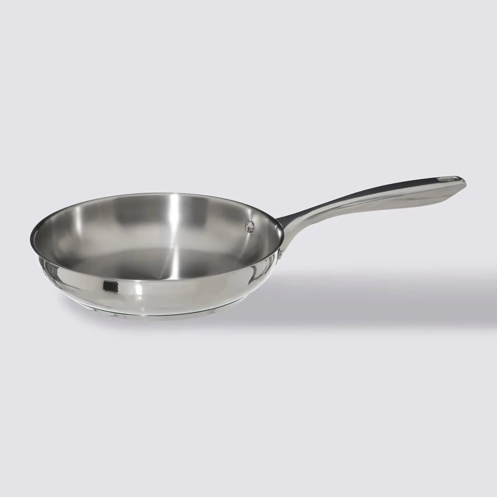 Pentola 24x6h cm in acciaio inox cromo - Veralux