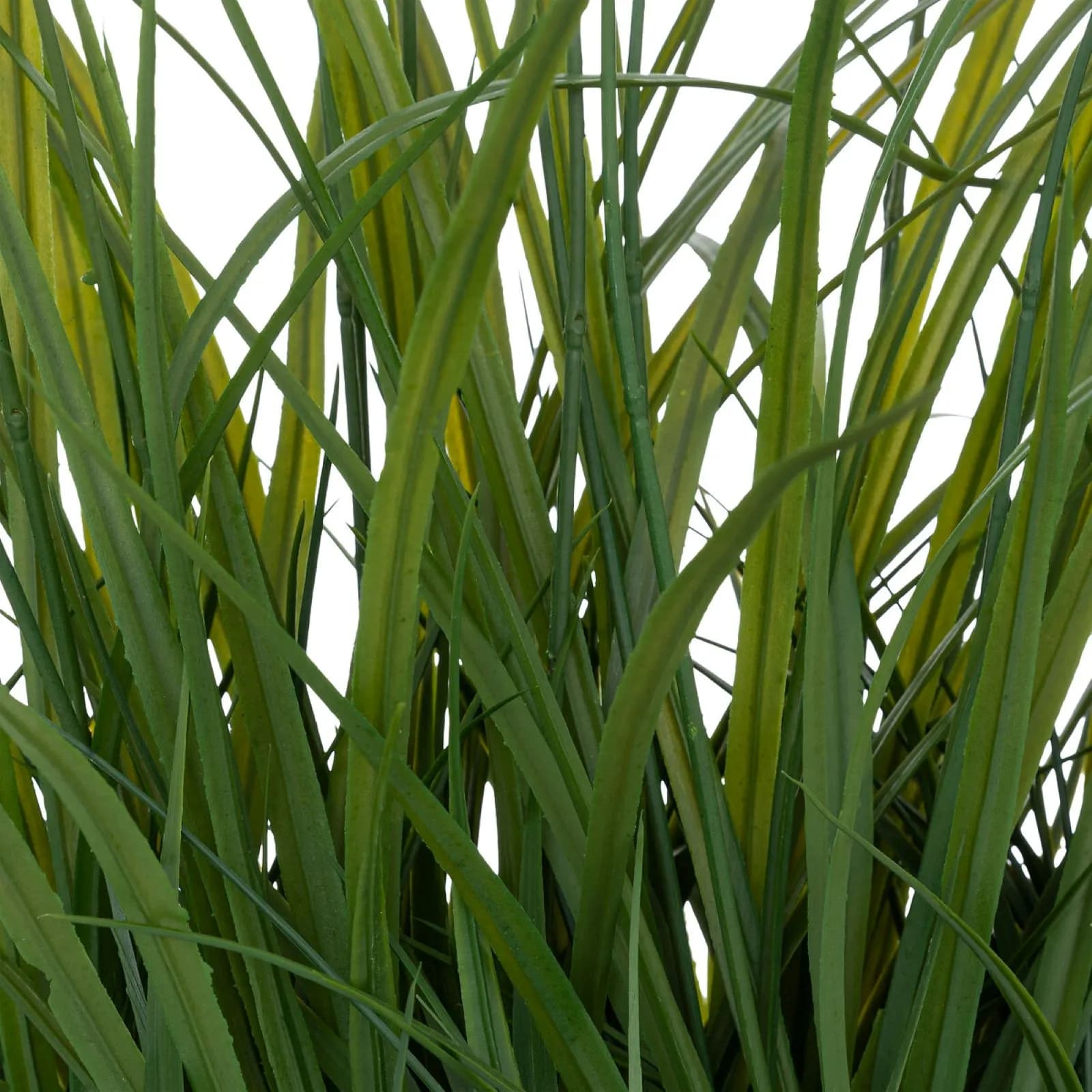 Pianta artificale di erba 70h cm in vaso intrecciato naturale