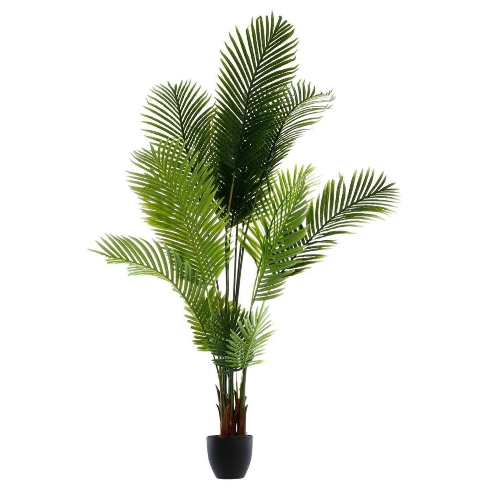 Pianta artificiale di palma 170h cm in vaso