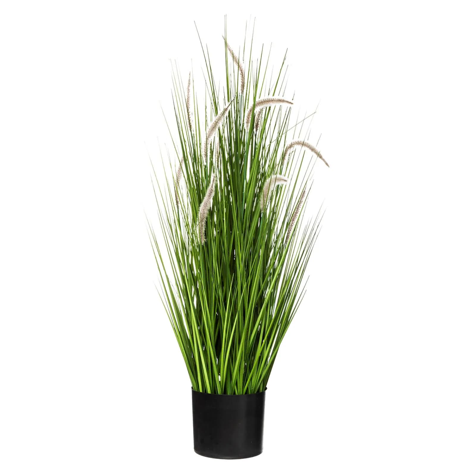 Pianta artificiale mazzo di erba 100h cm in vaso