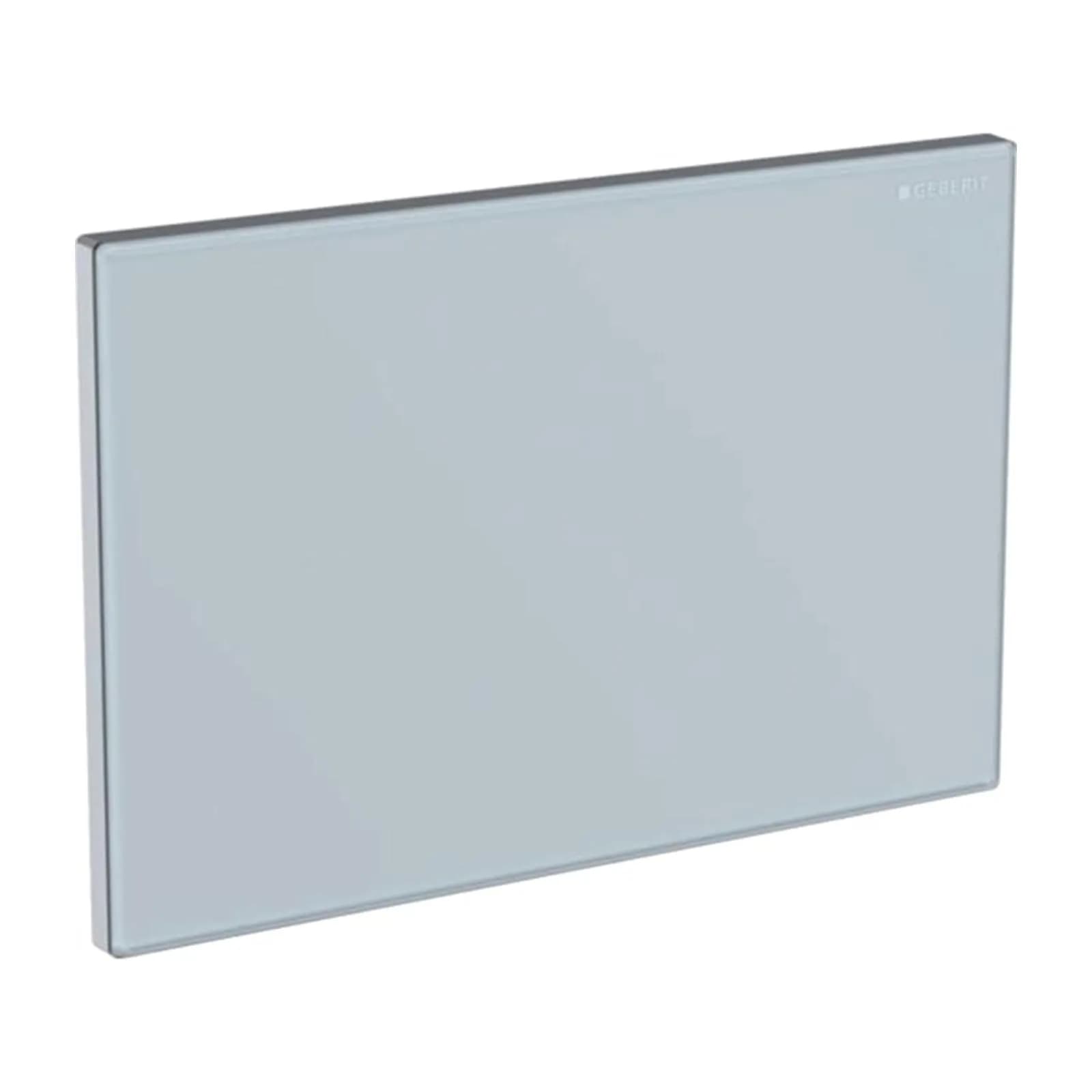 Placca di copertura per sistemi ad incasso Geberit Omega vetro bianco