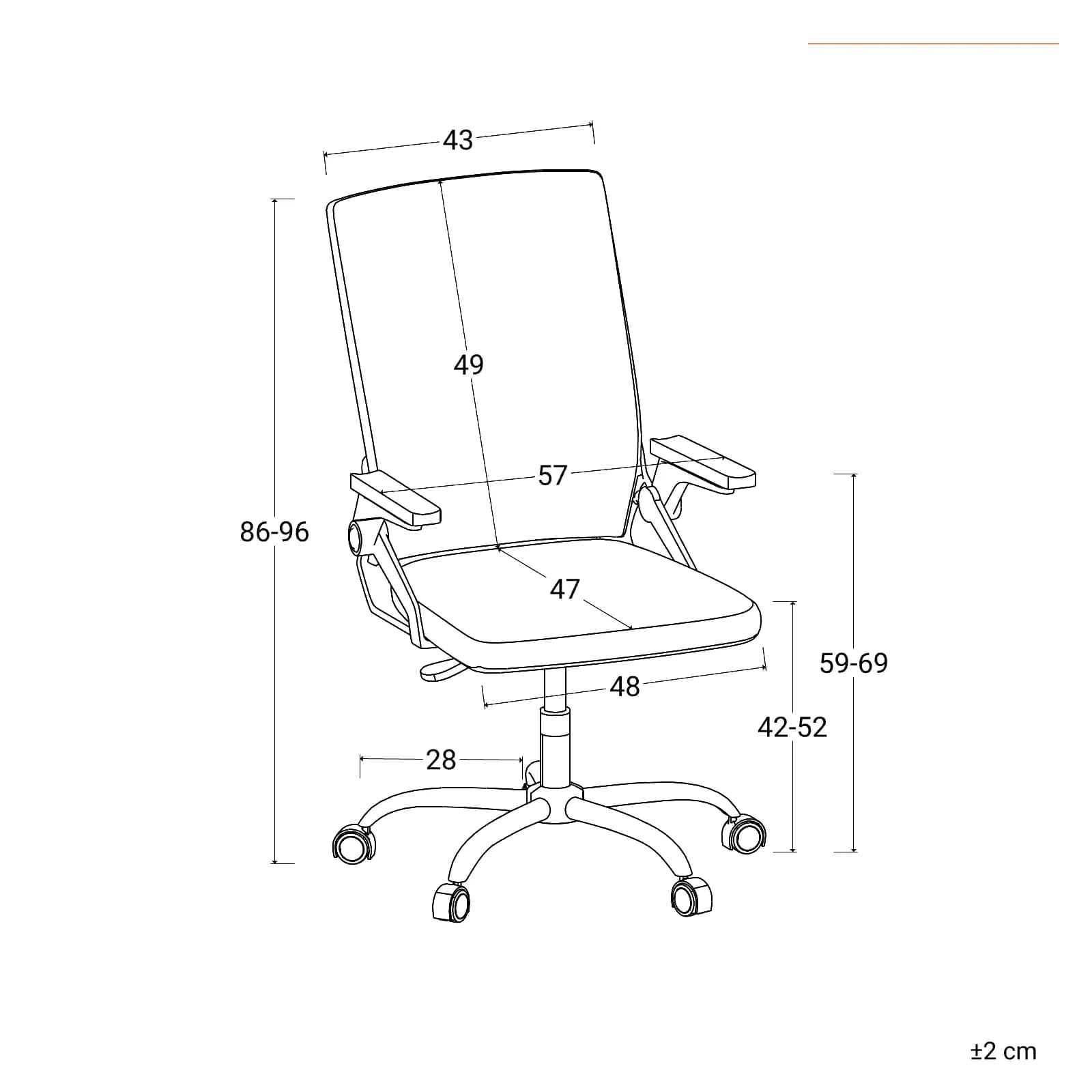 Poltrona girevole da ufficio in tessuto mesh nero e base cromo con braccioli regolabili - Hitmon