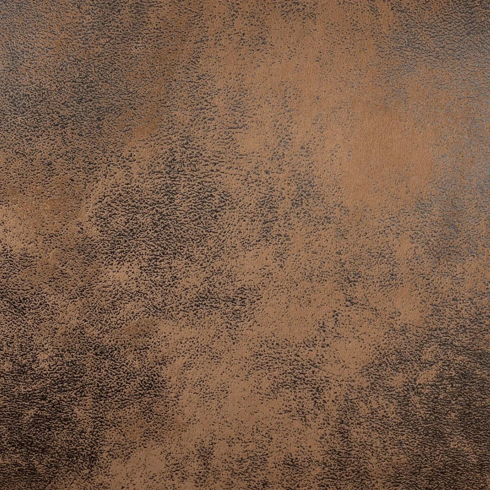 Poltrona in similpelle scamosciato cacao effetto vintage - Portland