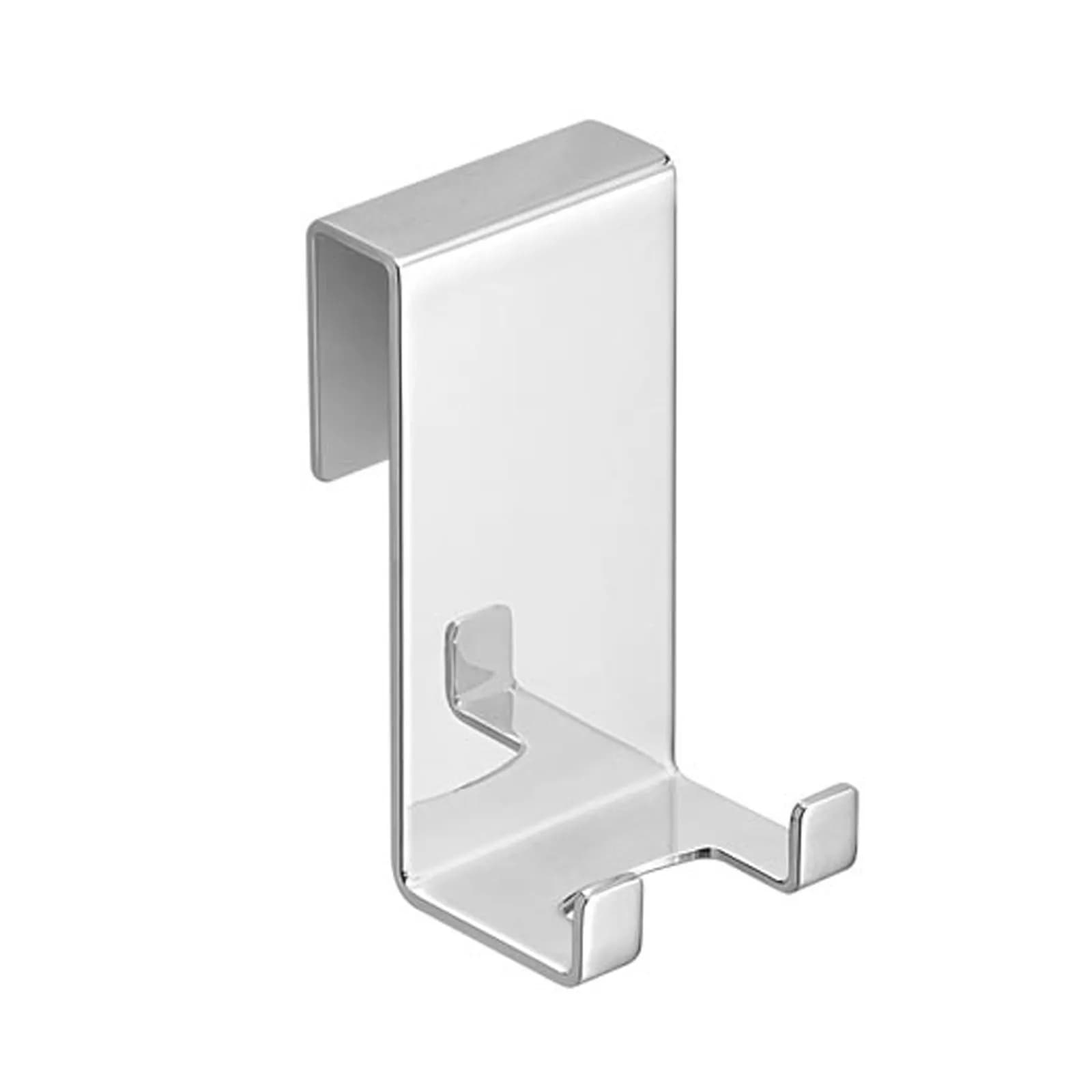 Porta tergivetro per box doccia e altre superfici in acciaio inox cromato lucido