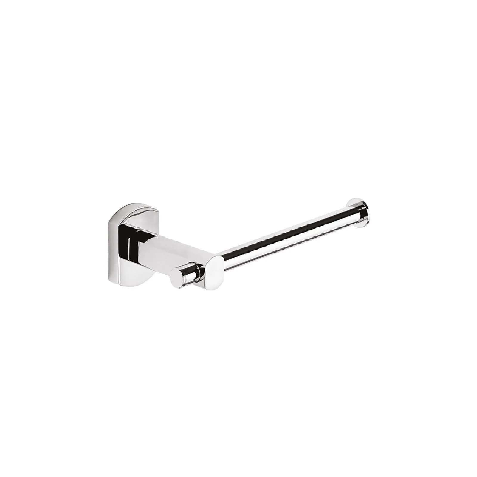 Portarotolo a muro in acciaio inox e cromall - Edera Plus di Gedy