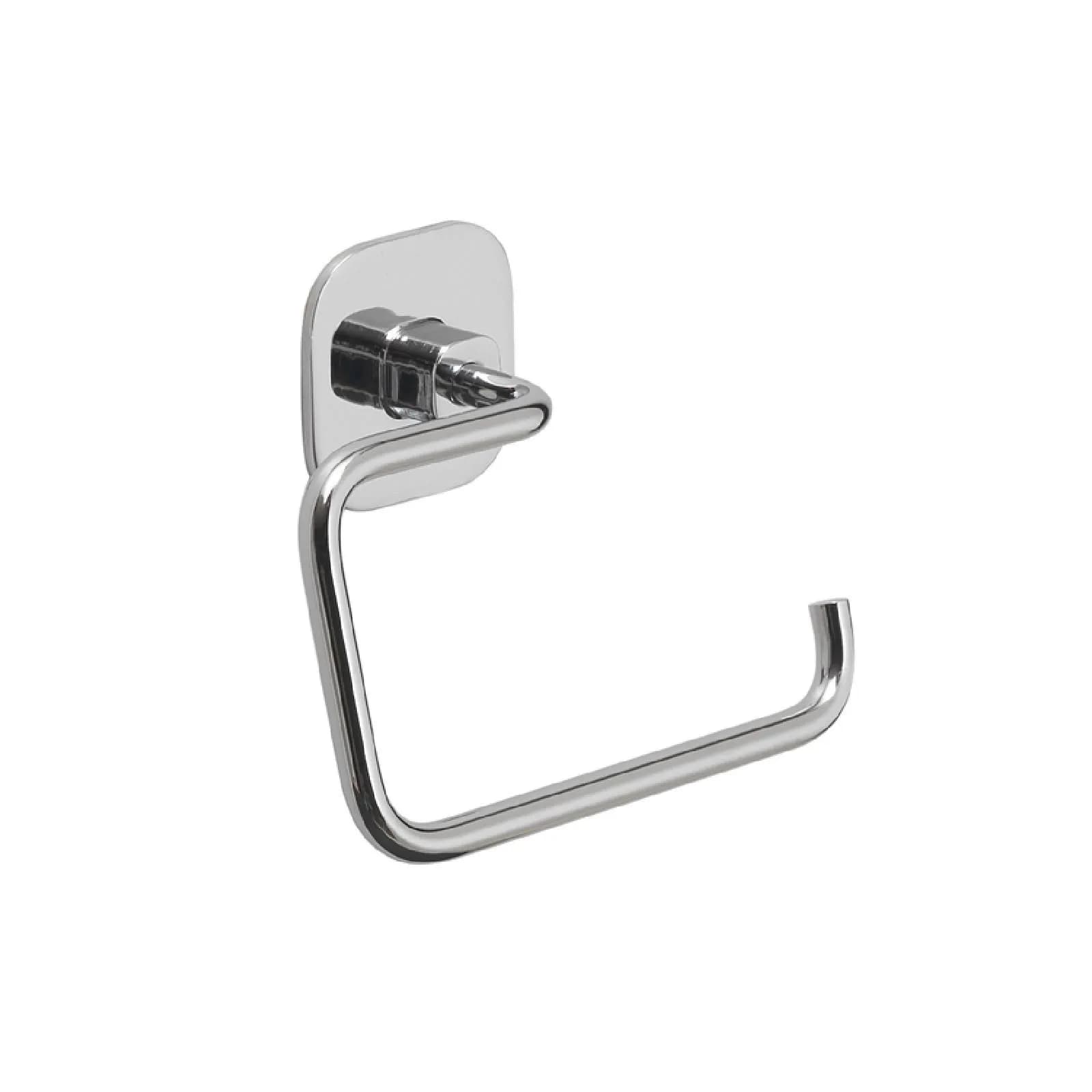 Portarotolo a muro in acciaio inox e cromall cromo - Teide di Gedy