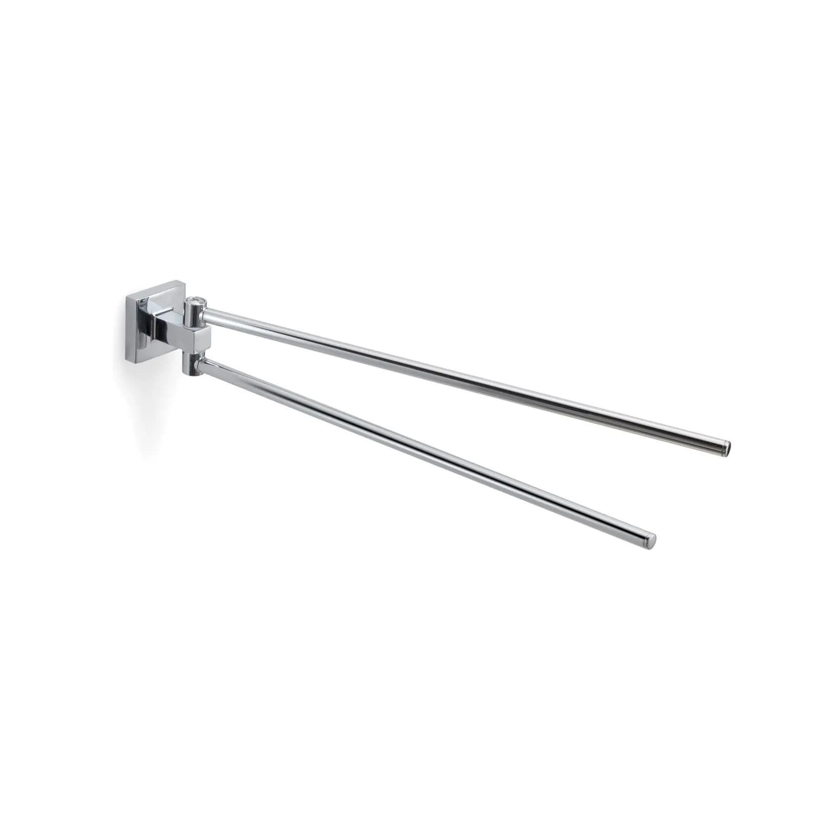 Portasalviette a snodo in acciaio inox e cromall cromo - Olimpo di Gedy