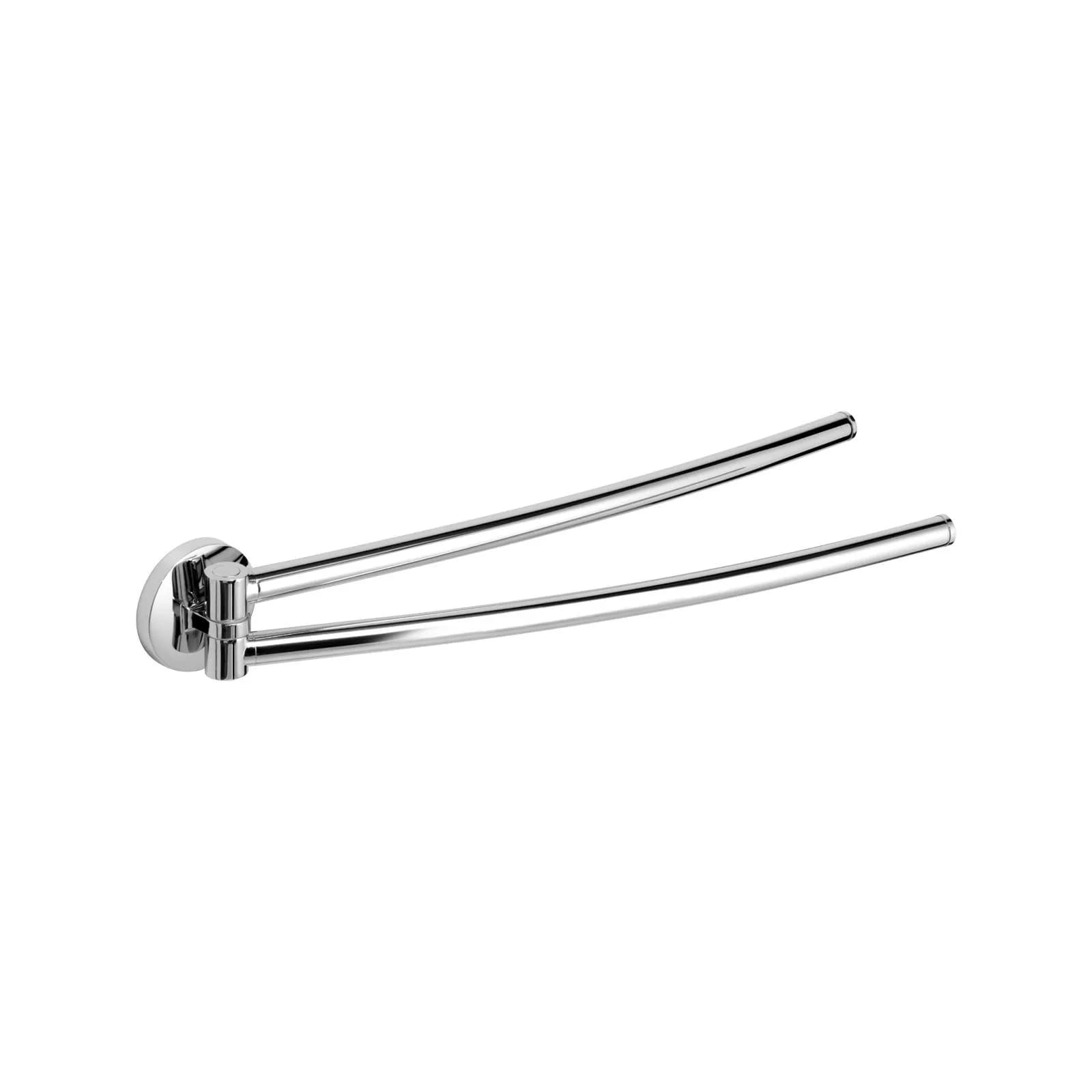 Portasalviette a snodo in acciaio inox e cromall cromo - Vermont Pro di Gedy