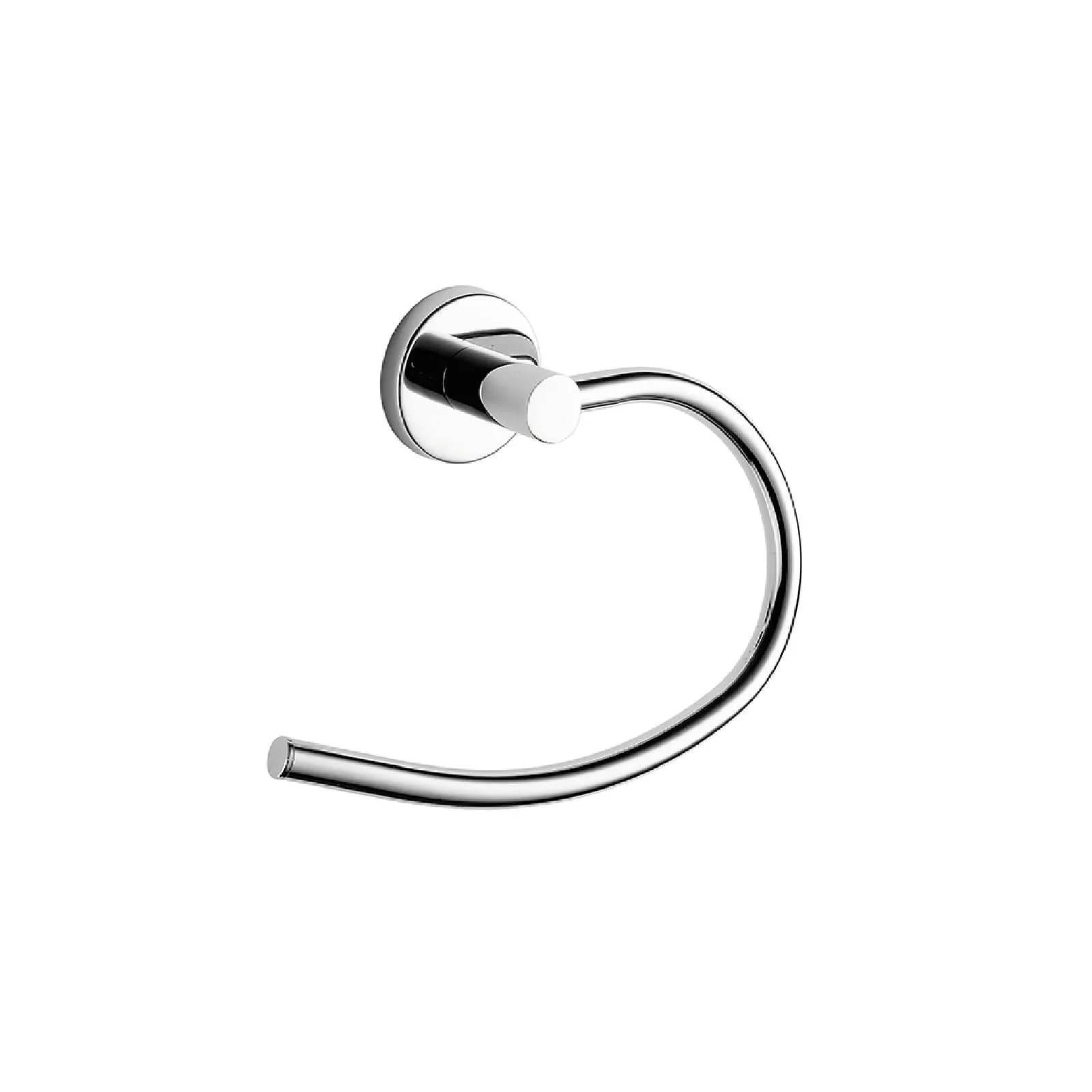Portasalviette ad anello in acciaio inox e cromall cromo - Felce di Gedy