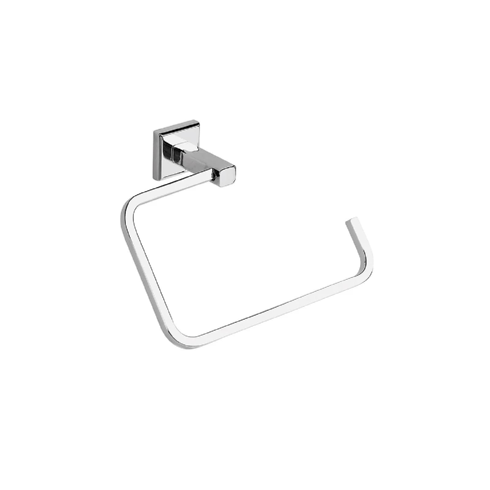 Portasalviette a muro ad anello in acciaio inox e cromall cromo - Colorado di Gedy