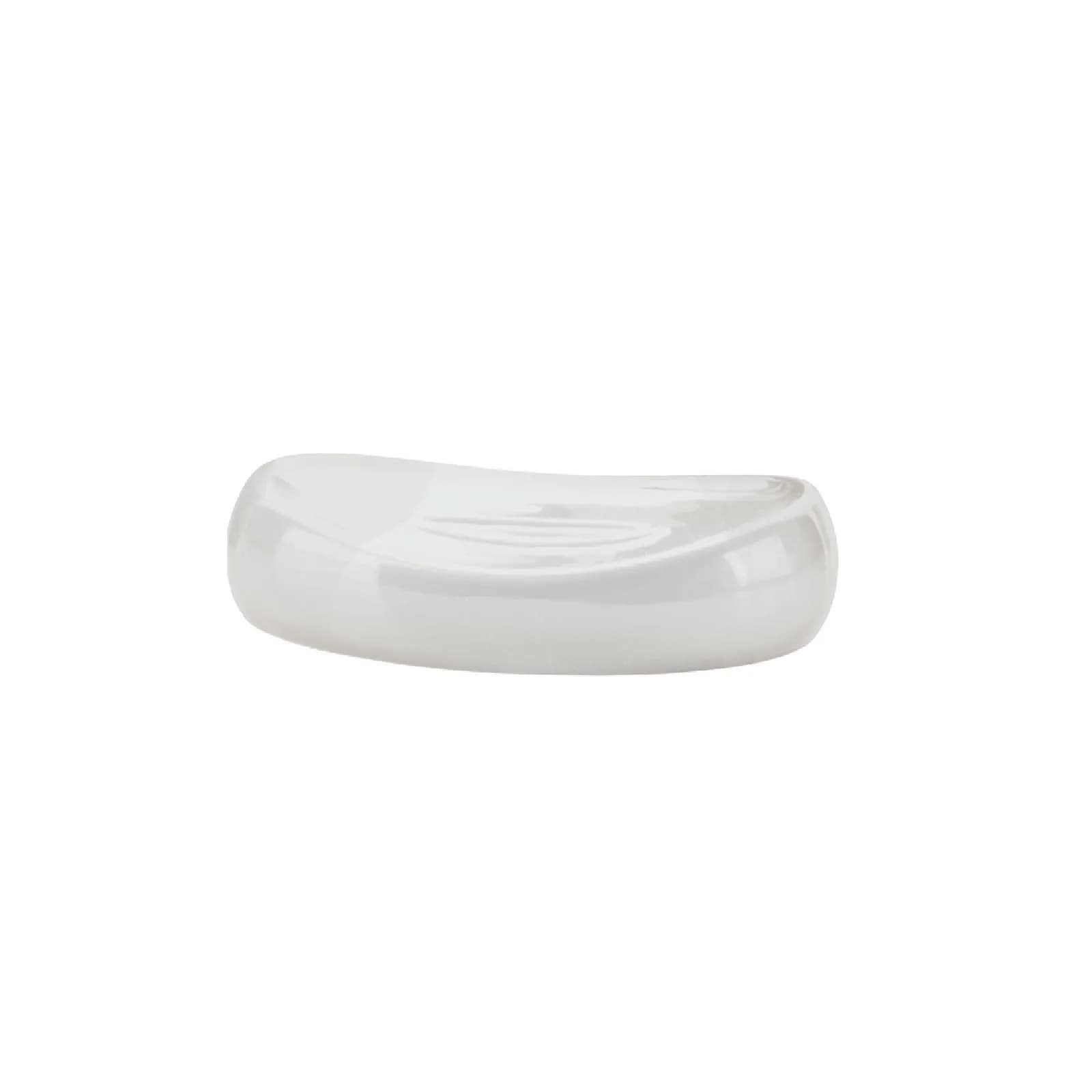 Portasapone d'appoggio in ceramica bianco - Azalea di Gedy