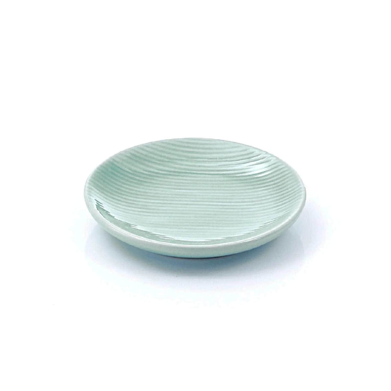 Portasapone d'appoggio in ceramica acquamarina - Sabina di Gedy
