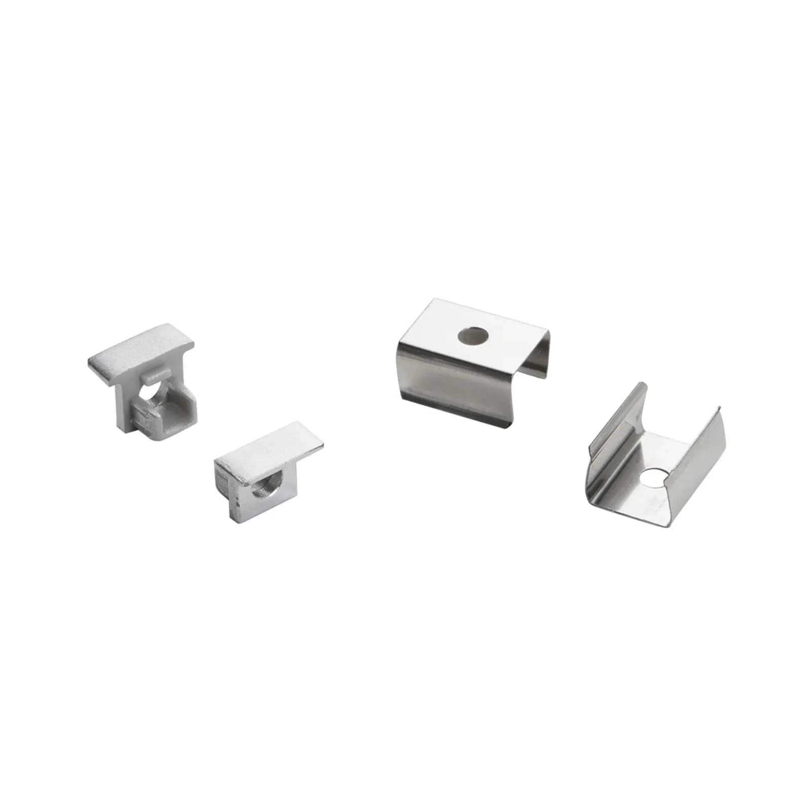 Profilo a rapido fissaggio 200x1,2 cm in alluminio silver - Costaky