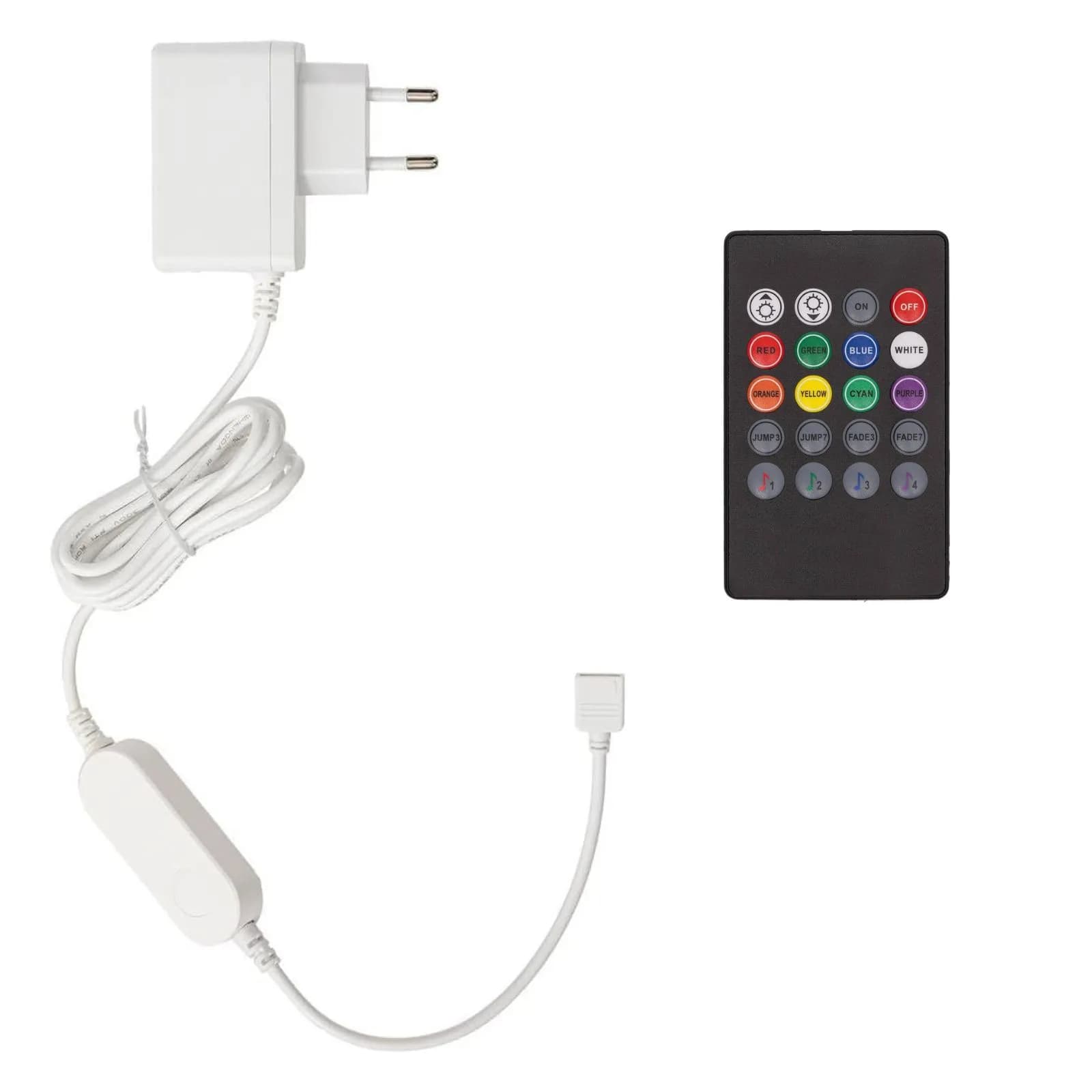 Rotolo strip LED 5 m luce multicolore con bluetooth e rivestimento in silicone - Frimer