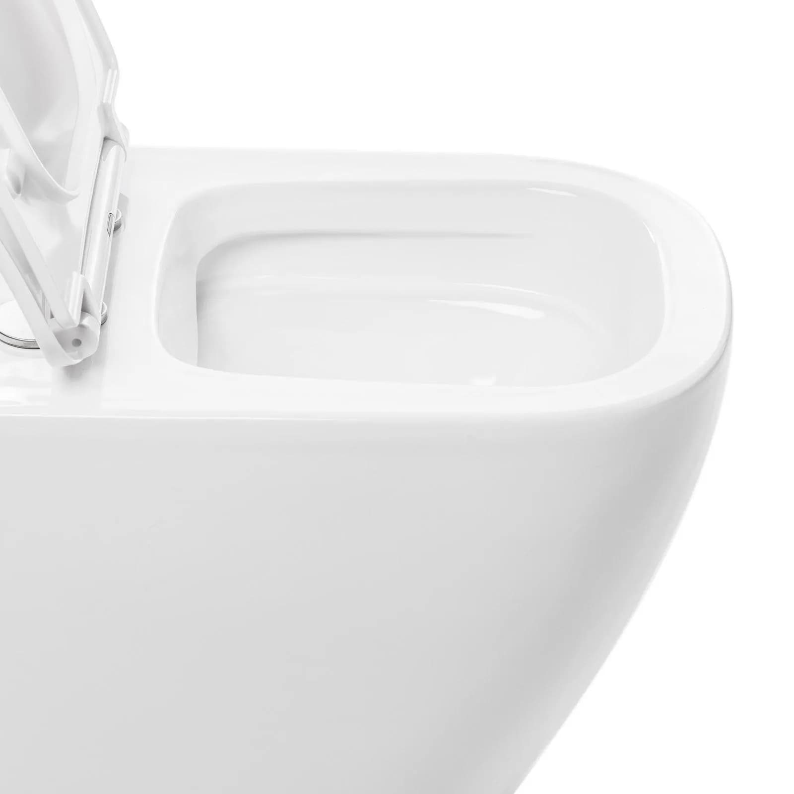 Sanitari filomuro rimless con sedile softclose e sgancio rapido - Turtle