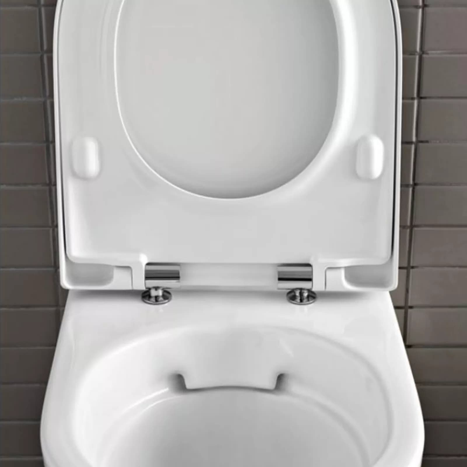 Sanitari sospesi a cacciata rimfree sedile SoftClose Serie Acanto - Geberit