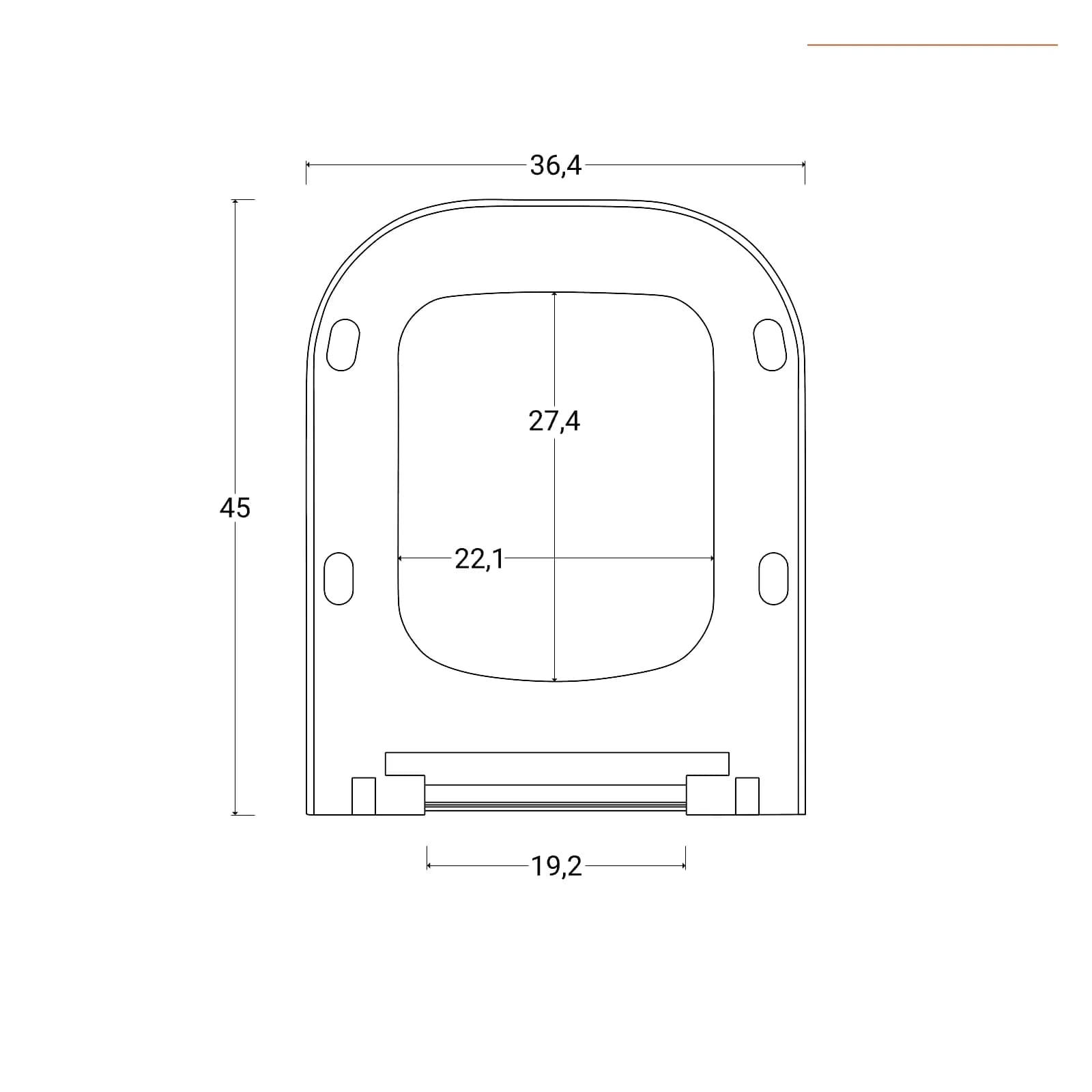 Sanitari sospesi in ceramica con sedile avvolgente soft-close bianco - Kira Evo