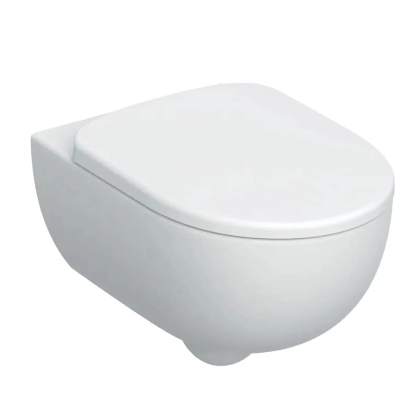 Sanitari sospesi in ceramica con sedile bianco Serie Selnova Premium - Geberit