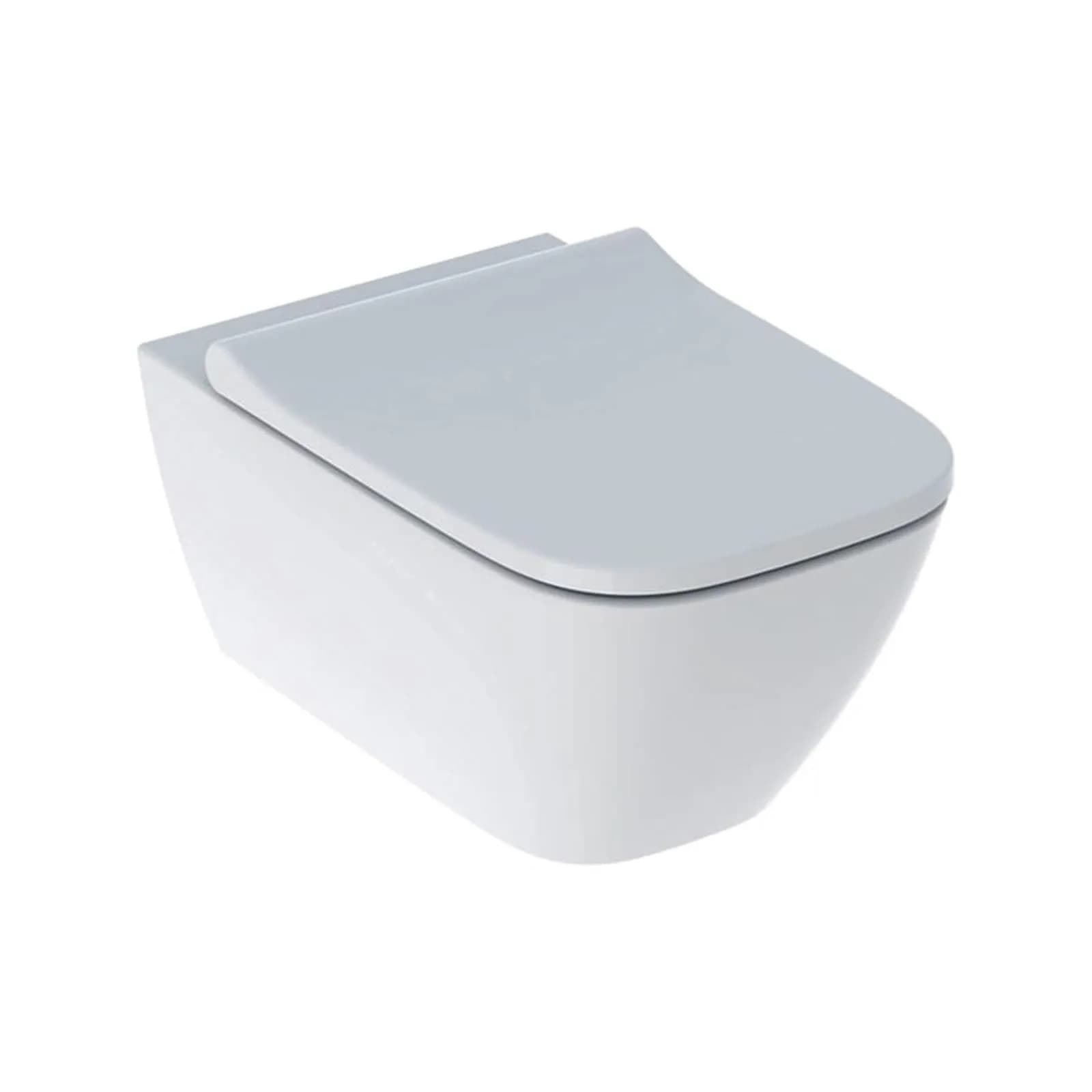 Sanitari sospesi rimfree sedile Soft Close Serie Smyle Square - Geberit