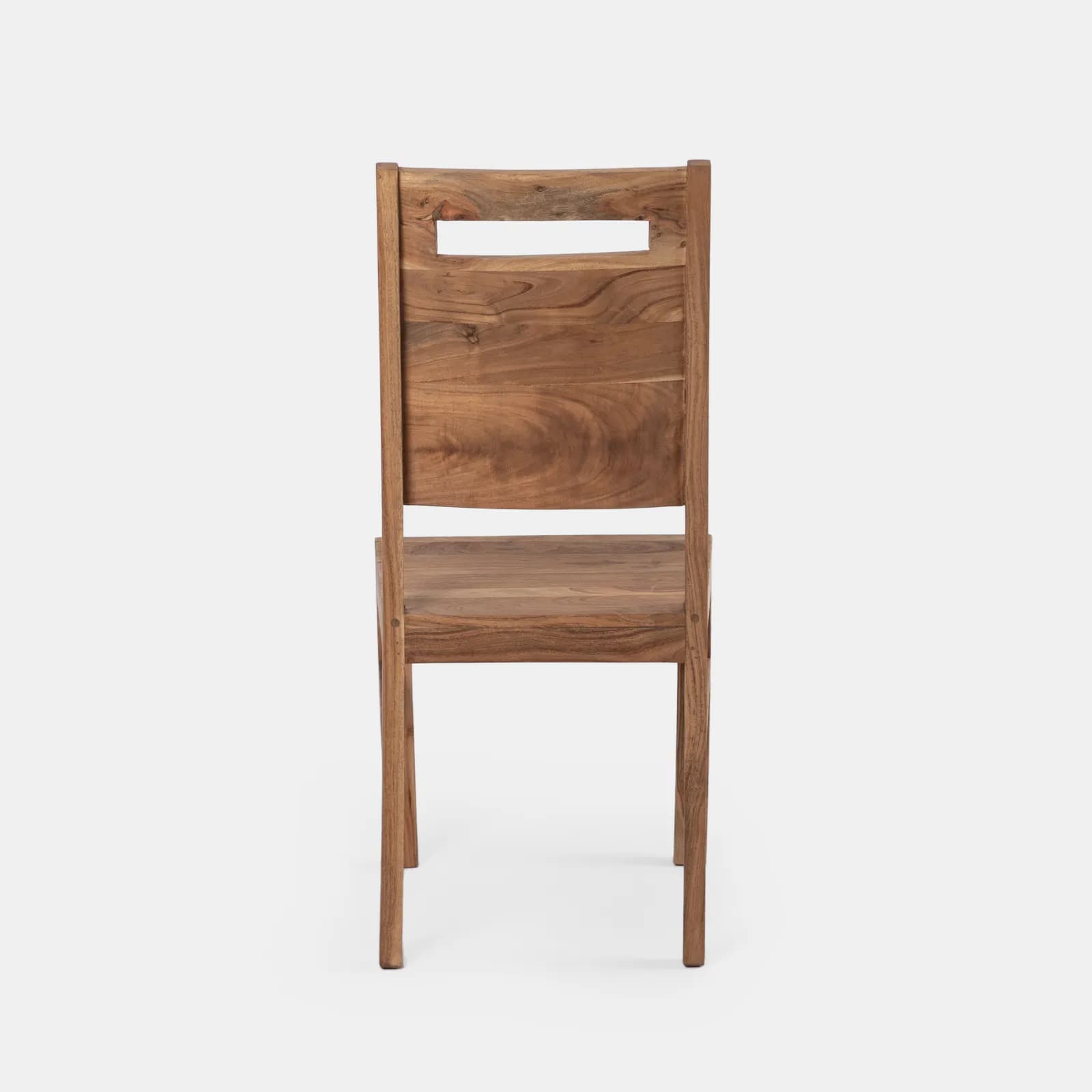 Sedia da interni in legno di acacia - Freia Acacia