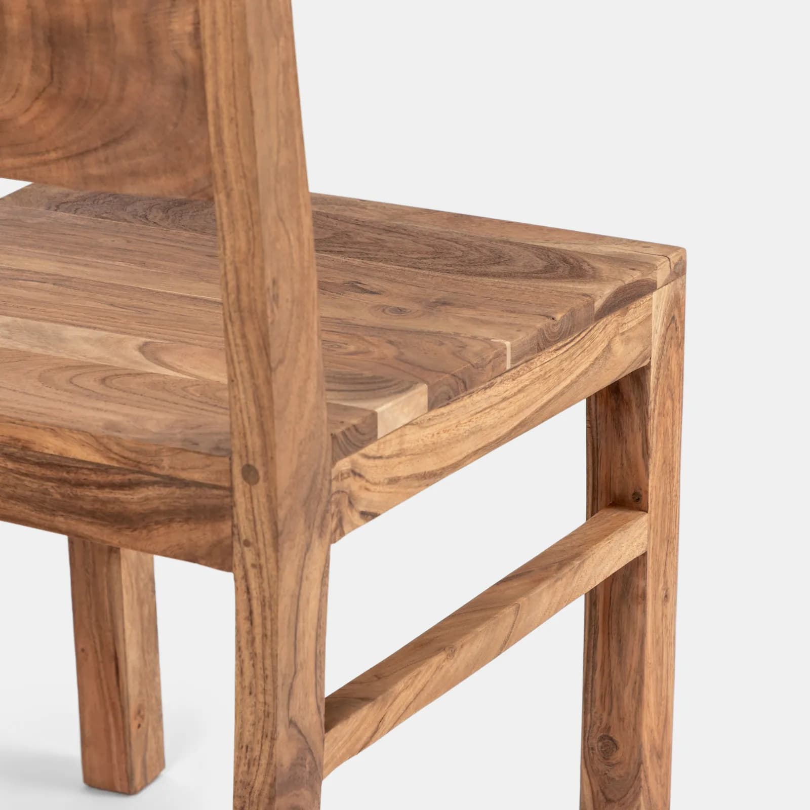 Sedia da interni in legno di acacia - Freia Acacia