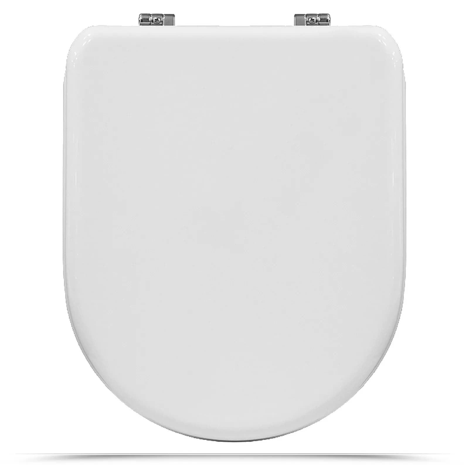Sedile copriwc in legno bianco compatibile con la serie Esedra di Ideal Standard
