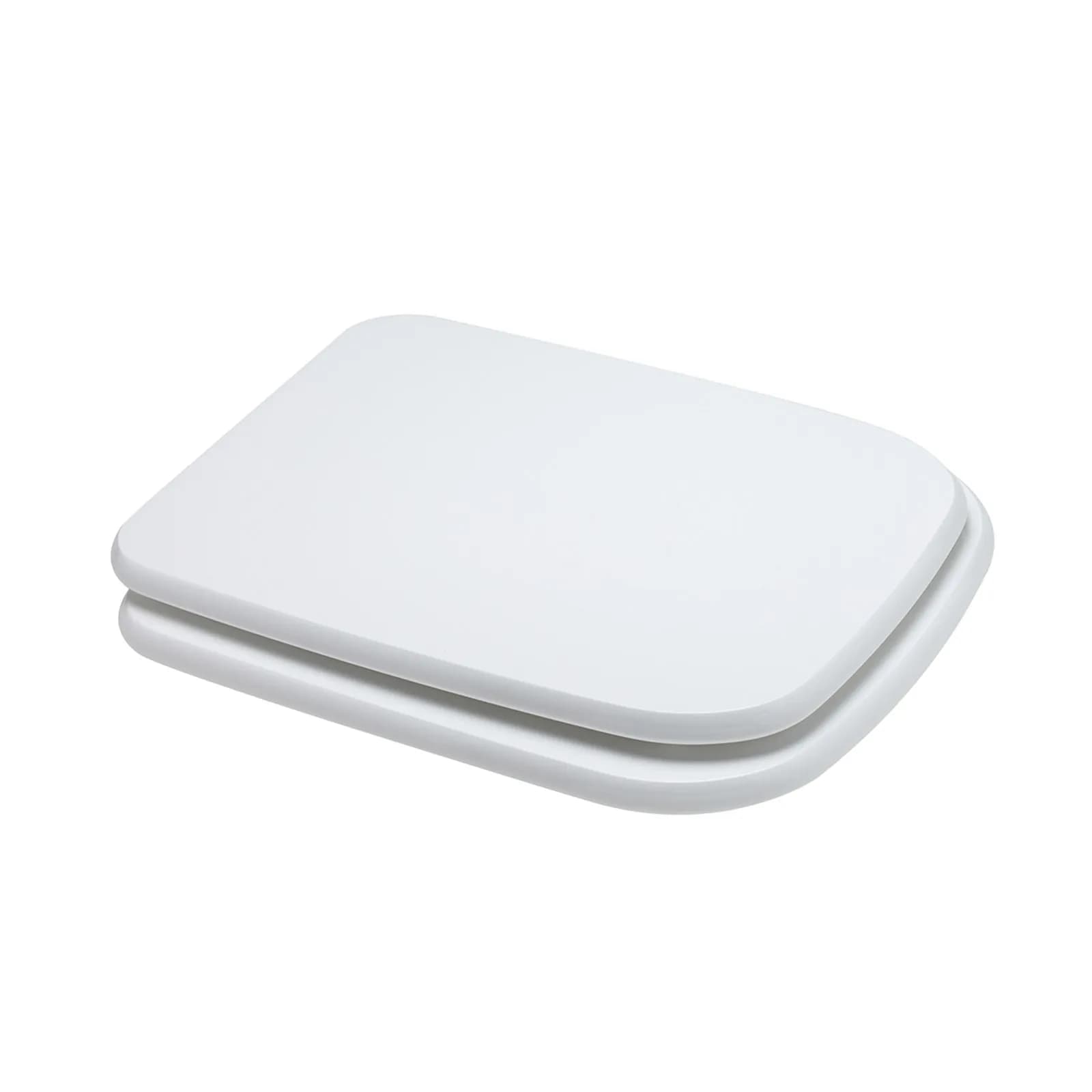 Sedile copriwc in legno bianco compatibile con la serie Fleo Dolomite di Ideal Standard