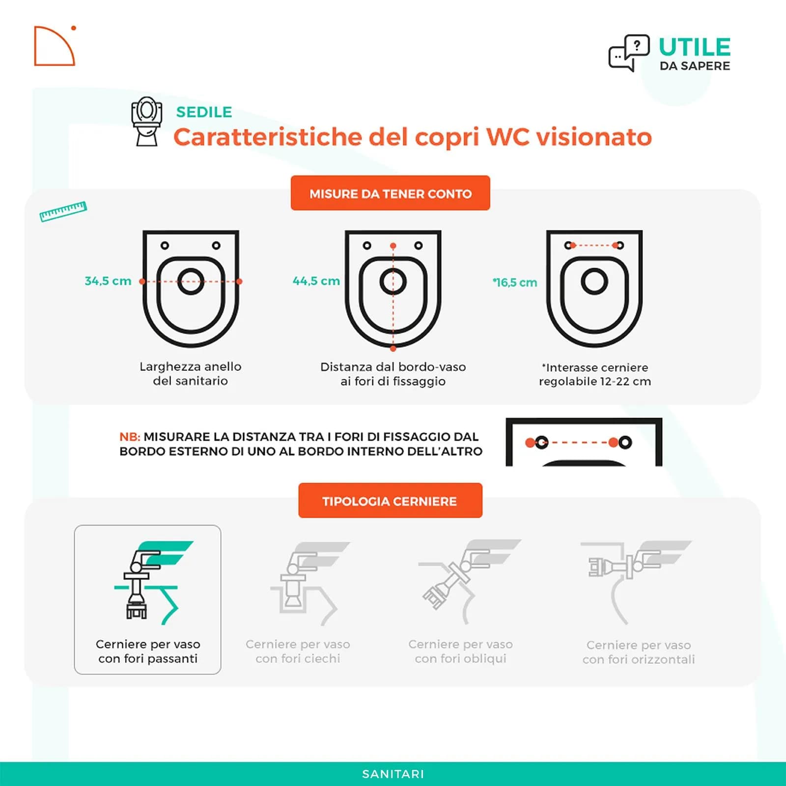 Sedile copriwc in legno bianco compatibile con la serie Ellisse di Ideal Standard