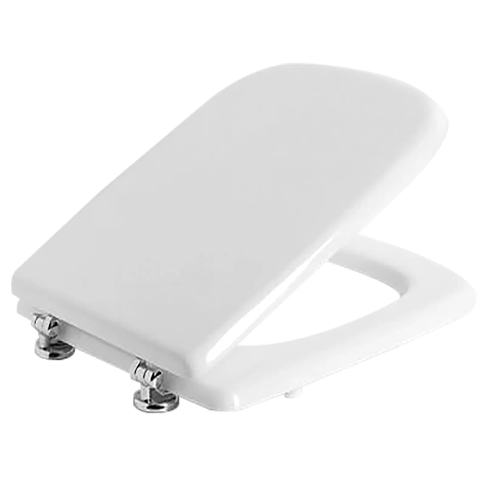 Sedile copriwc in legno bianco compatibile con serie la Oasi di Pozzi Ginori