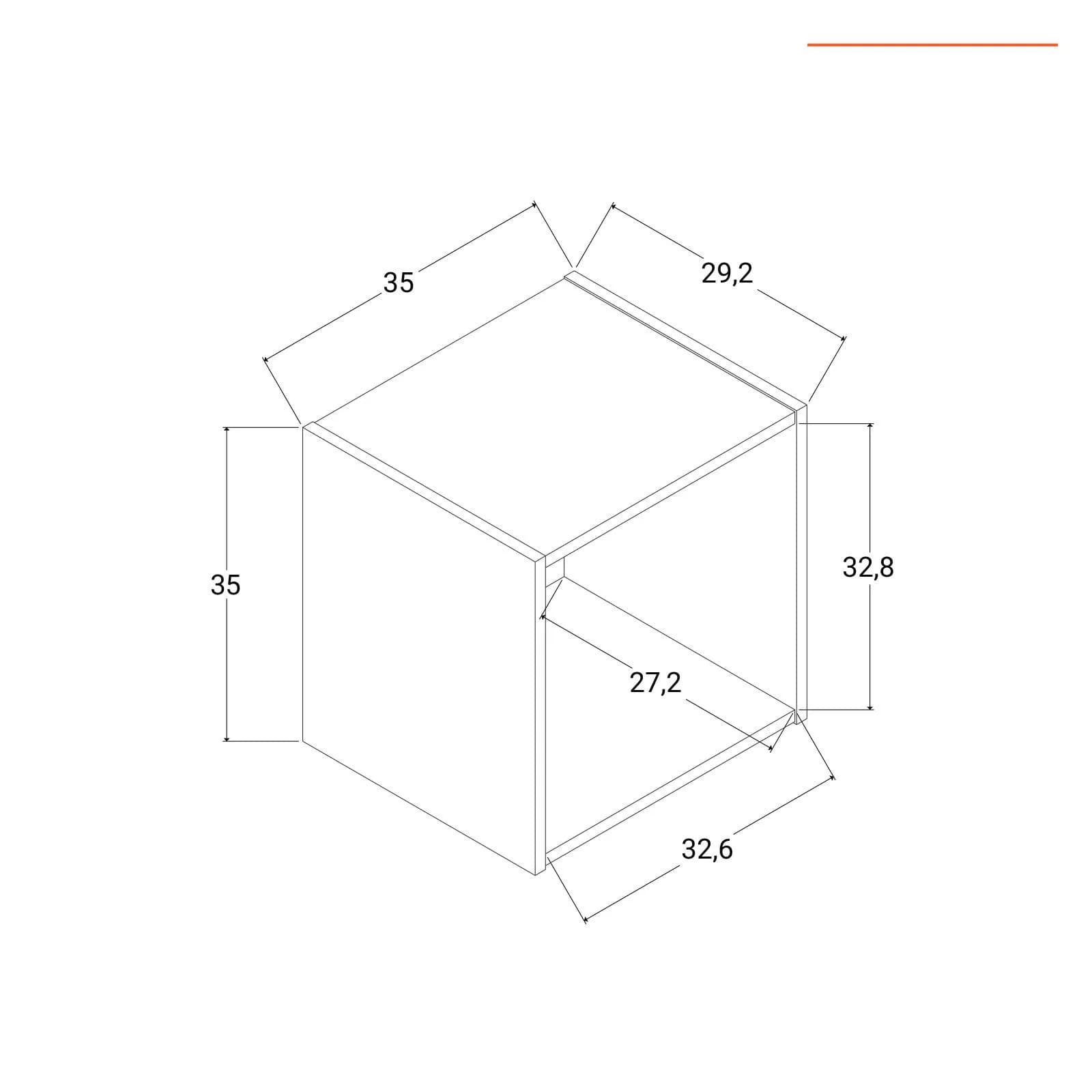 Set 10 cubi modulari multicolor con ante e ripiani - Puzzle