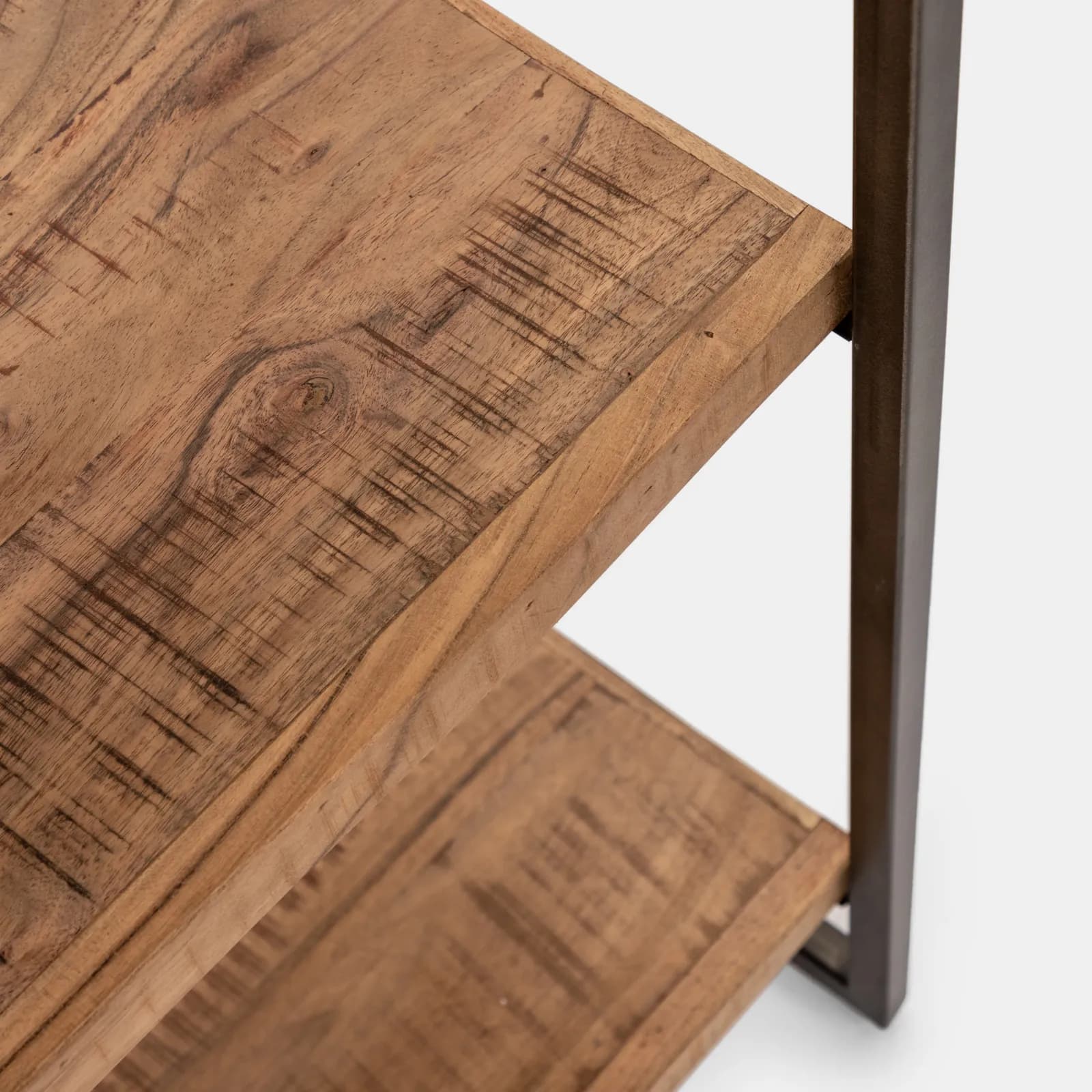 Set 2 librerie in legno di acacia e metallo - Freia Acacia