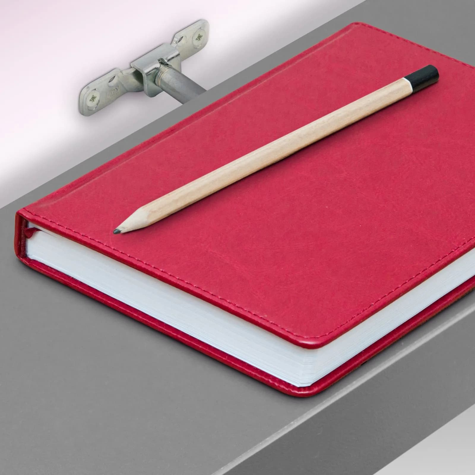 Set 2 reggimensola a scomparsa per mensole con spessore minimo 2,5 cm in acciaio zincato bianco