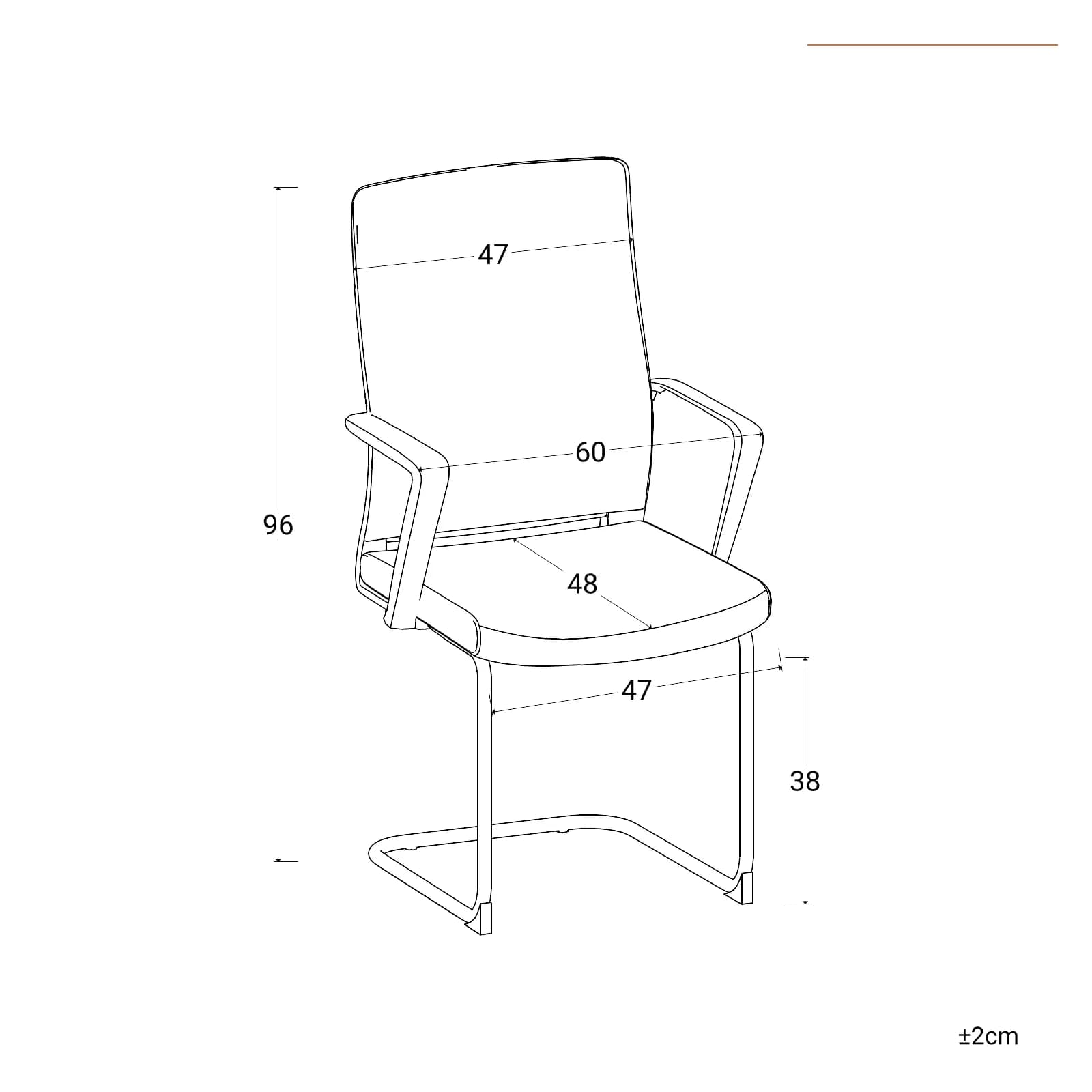 Set 2 sedie da ufficio in tessuto mesh nero con gambe in metallo nero - Narinder