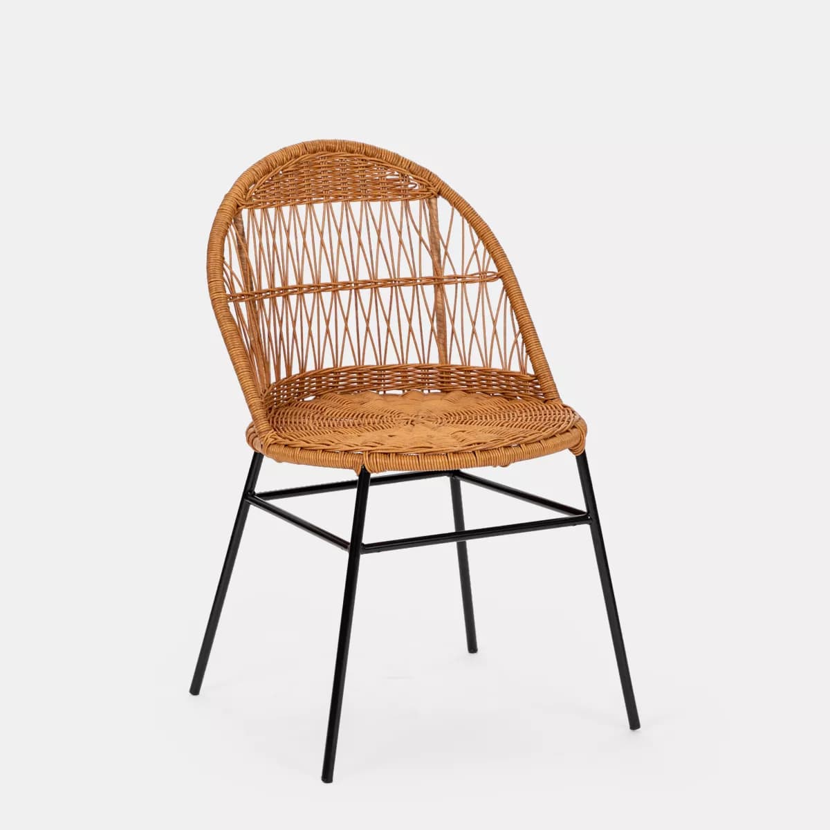 Set 2 sedie in polyrattan naturale - Mylak