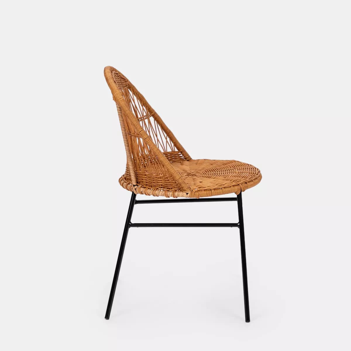 Set 2 sedie in polyrattan naturale - Mylak