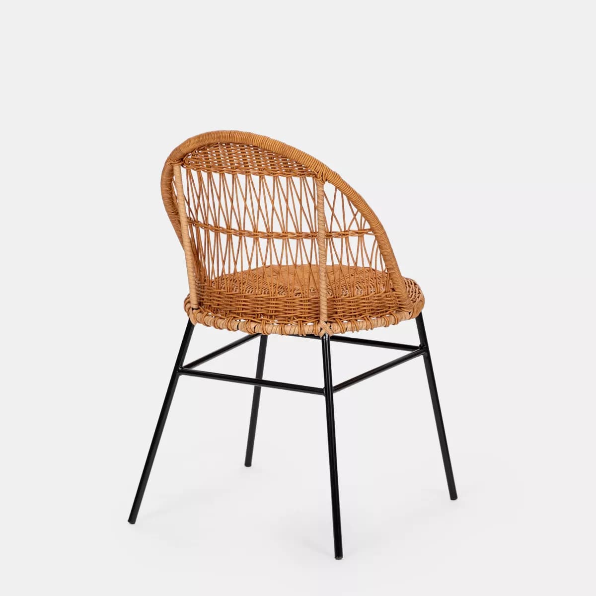 Set 2 sedie in polyrattan naturale - Mylak