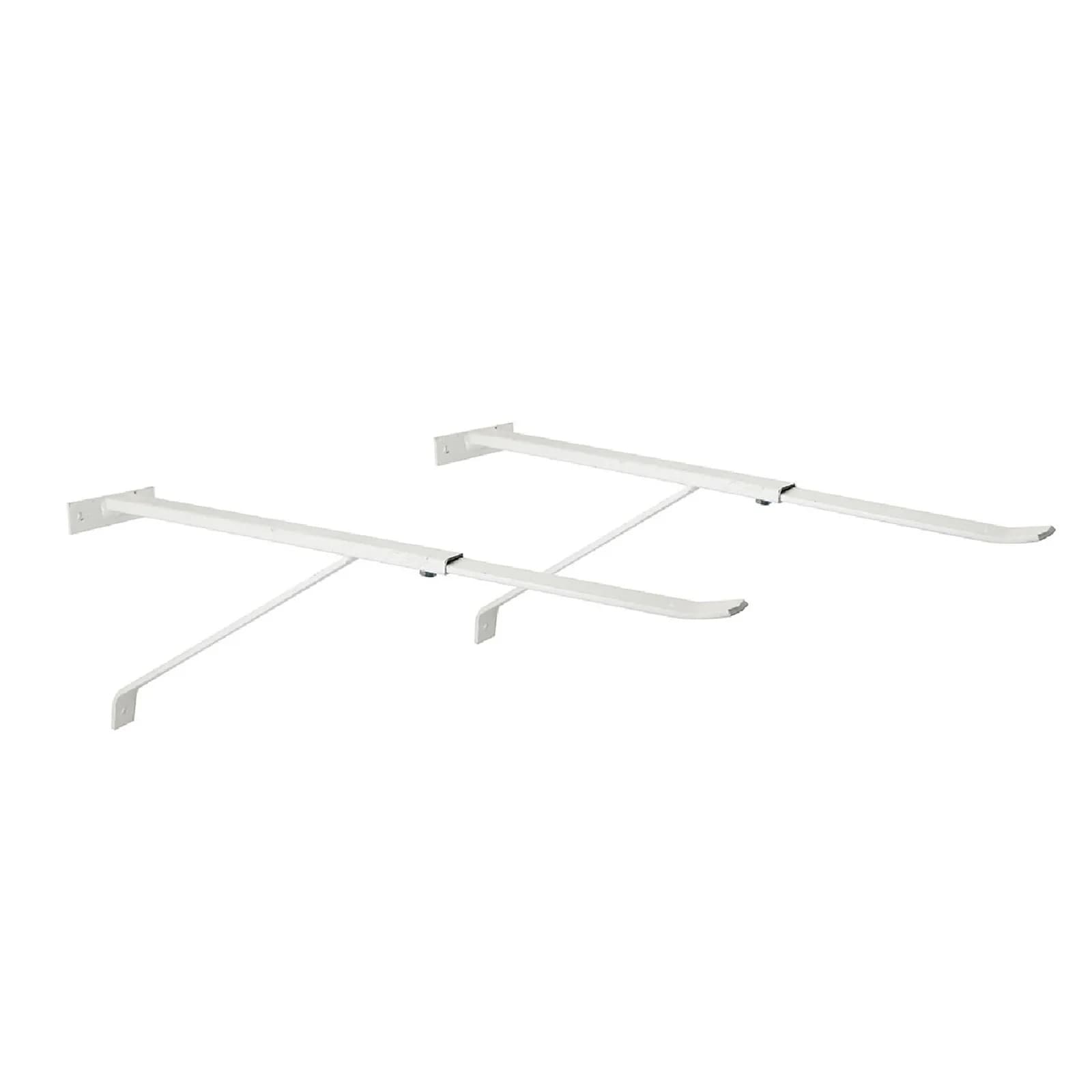 Set 2 staffe regolabili 30-40 cm per pilozzo sospeso