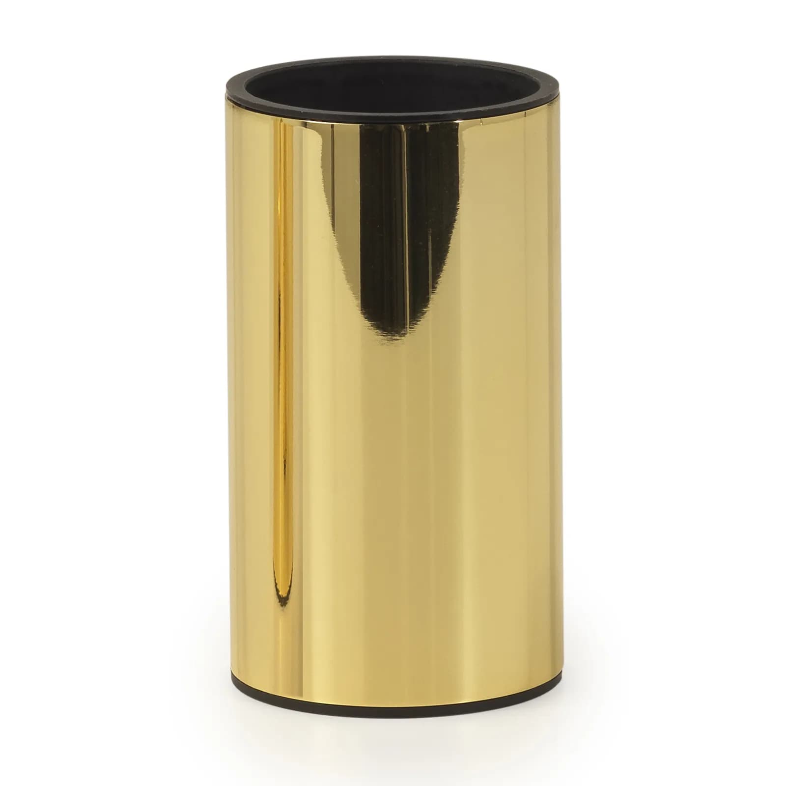 Set 4 accessori d'appoggio in acciaio inox oro - Elettra di Gedy