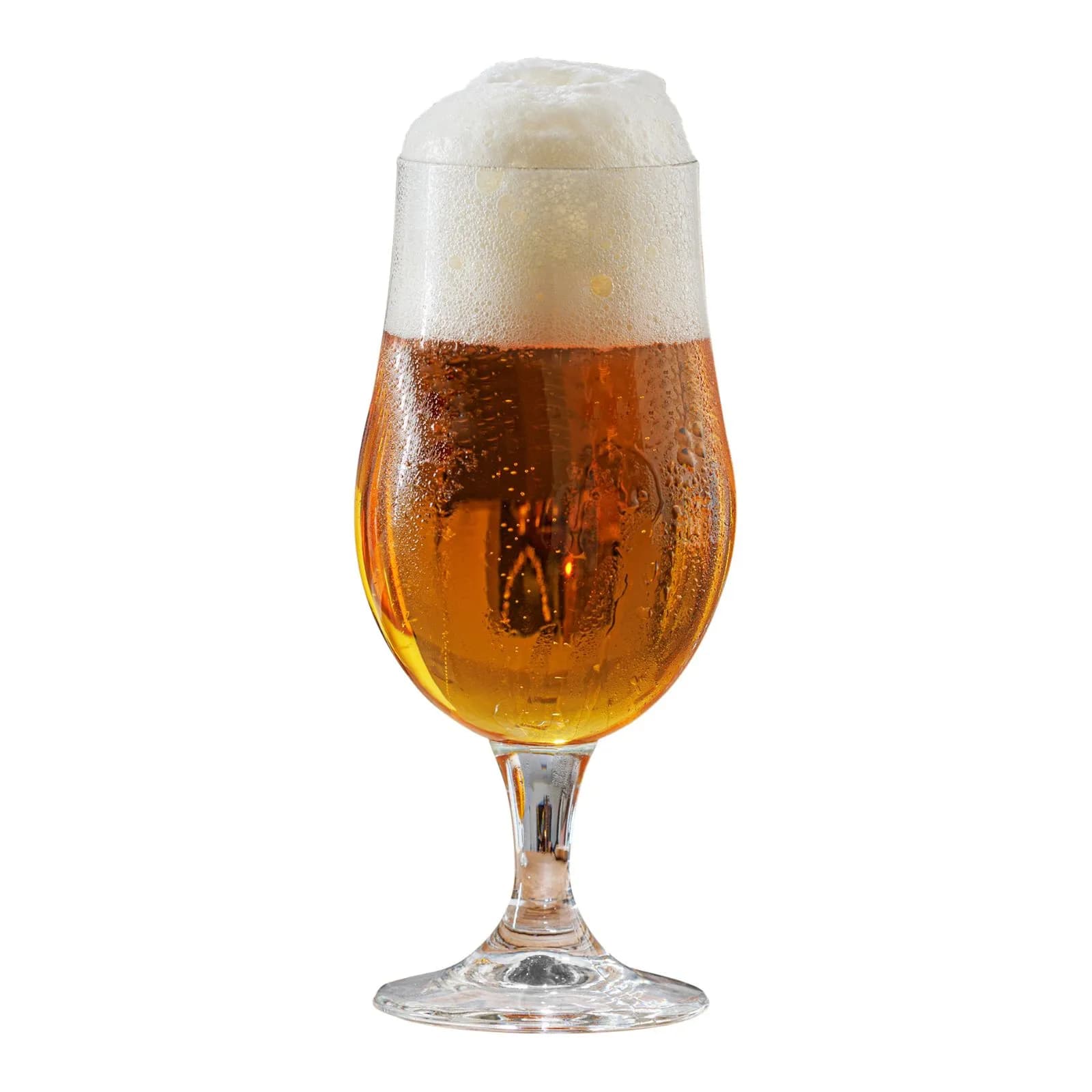 Set 4 calici 37 cl da birra in vetro trasparente