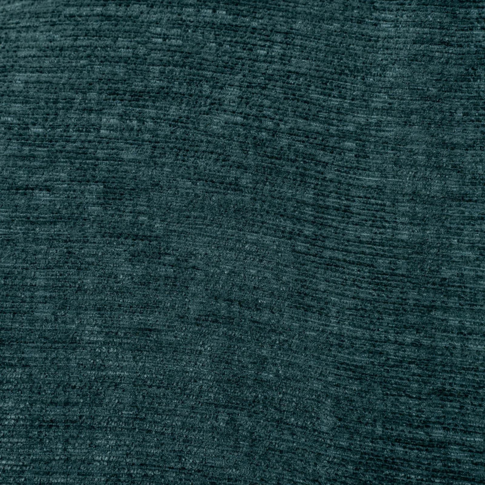 Set 4 sedie in ciniglia verde petrolio con gambe in metallo nero - Gontua