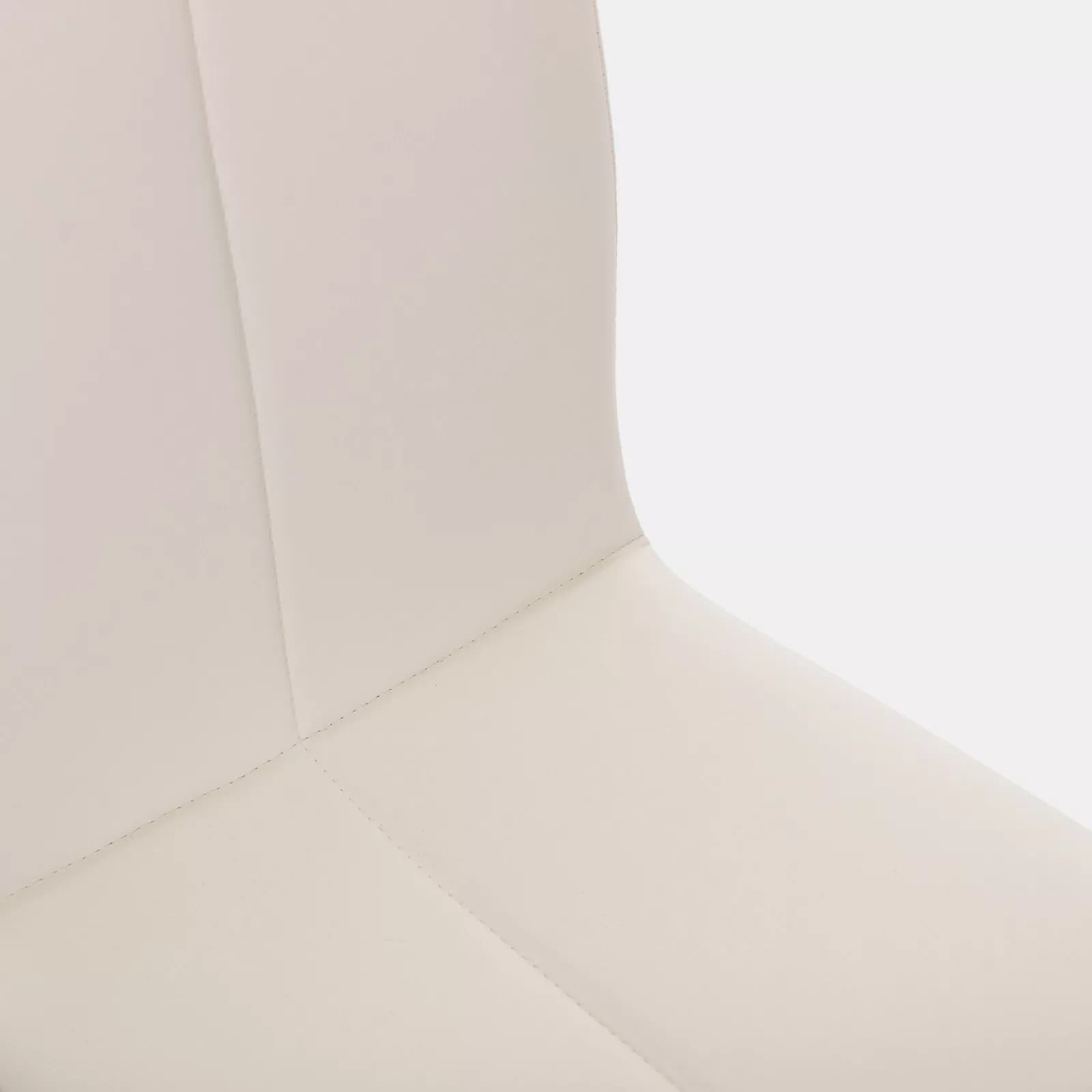 Set 4 sedie design moderno in similpelle bianco - Granduca