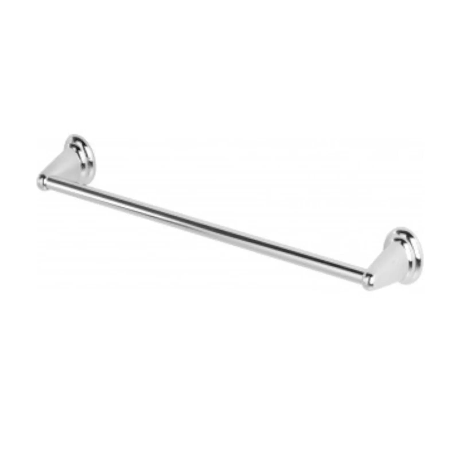 Set accessori bagno 5 pezzi cromato e vetro satinato - Linea Facile