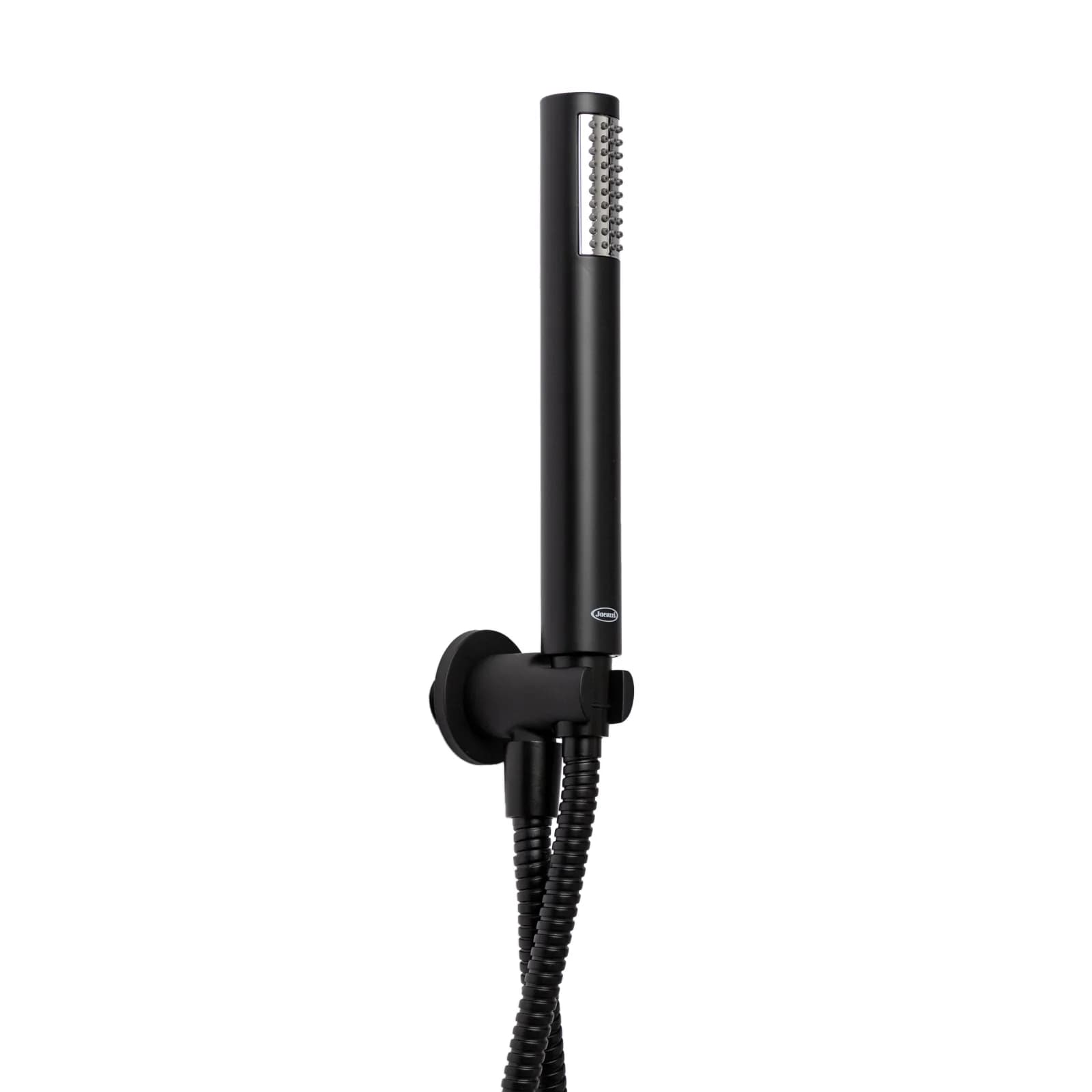 Set doccia con presa acqua e flessibile nero opaco Jacuzzi - Rubinetteria